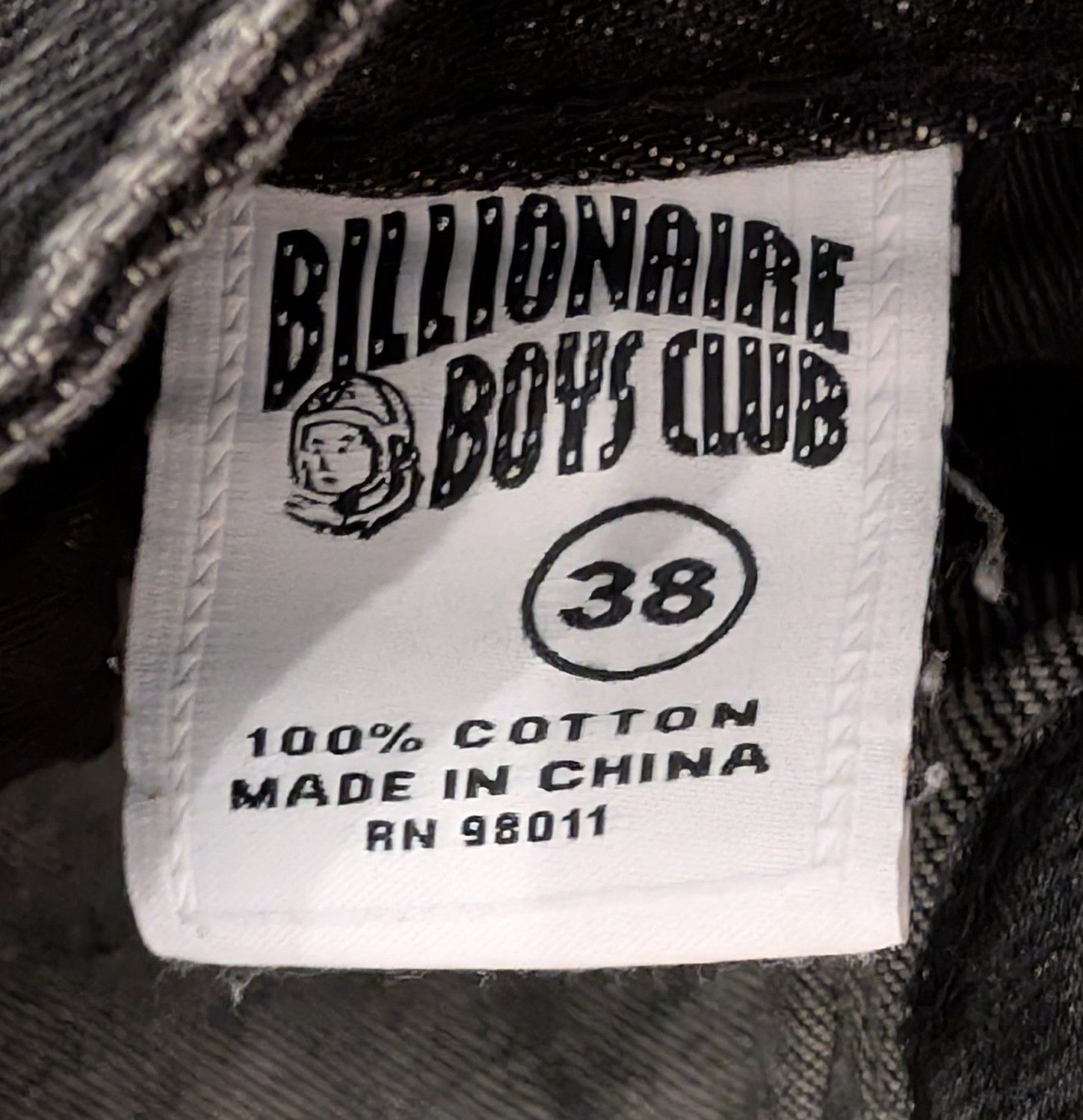 Billionaire Boys Club Billionaire Boys Club BB Dark Rider Heart Fit Jeans Size US 38 / EU 54 - 4 Thumbnail