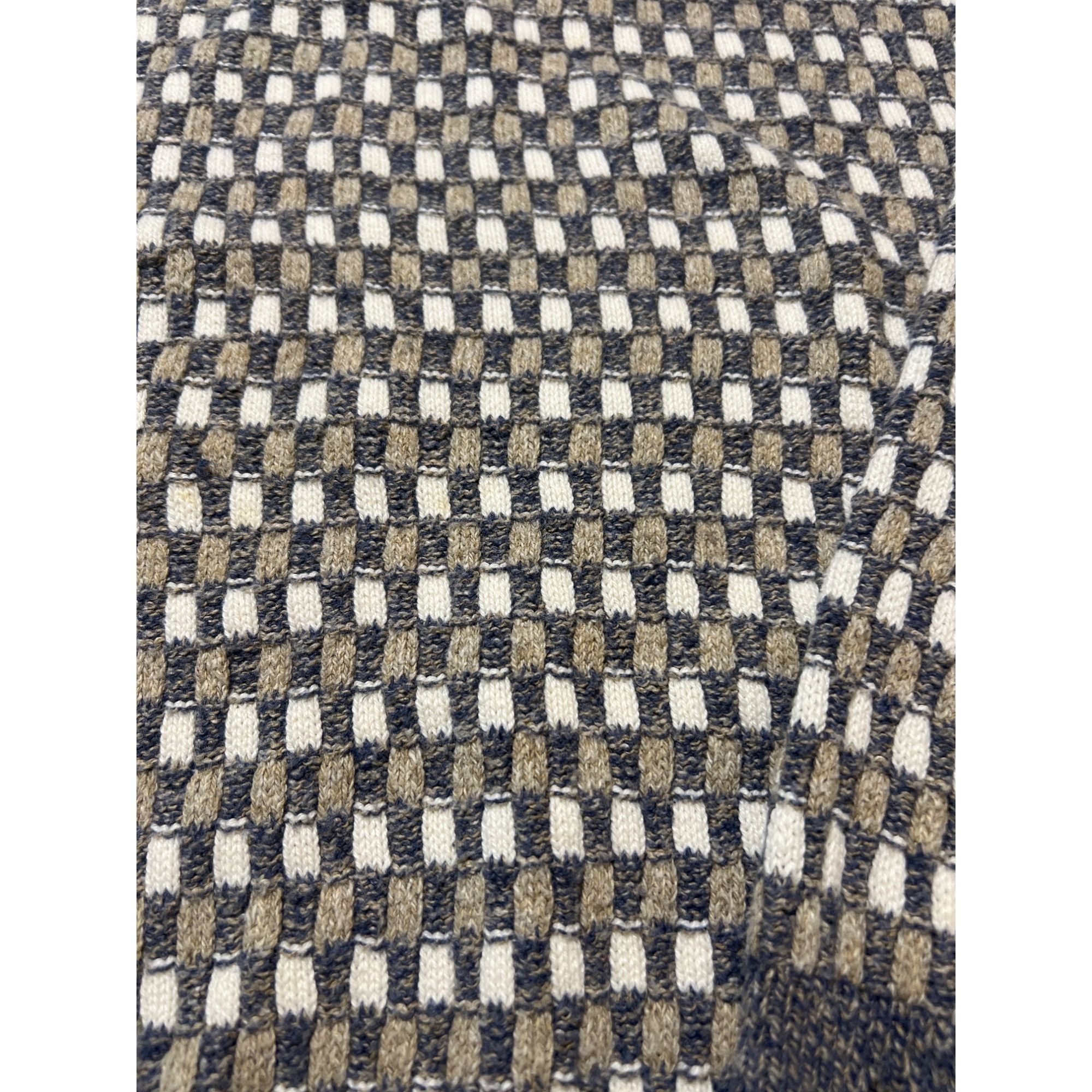 Northern Isles Vintage Northern Isles Crewneck Sweater Gray Beige White Che Size US XXL / EU 58 / 5 - 3 Thumbnail