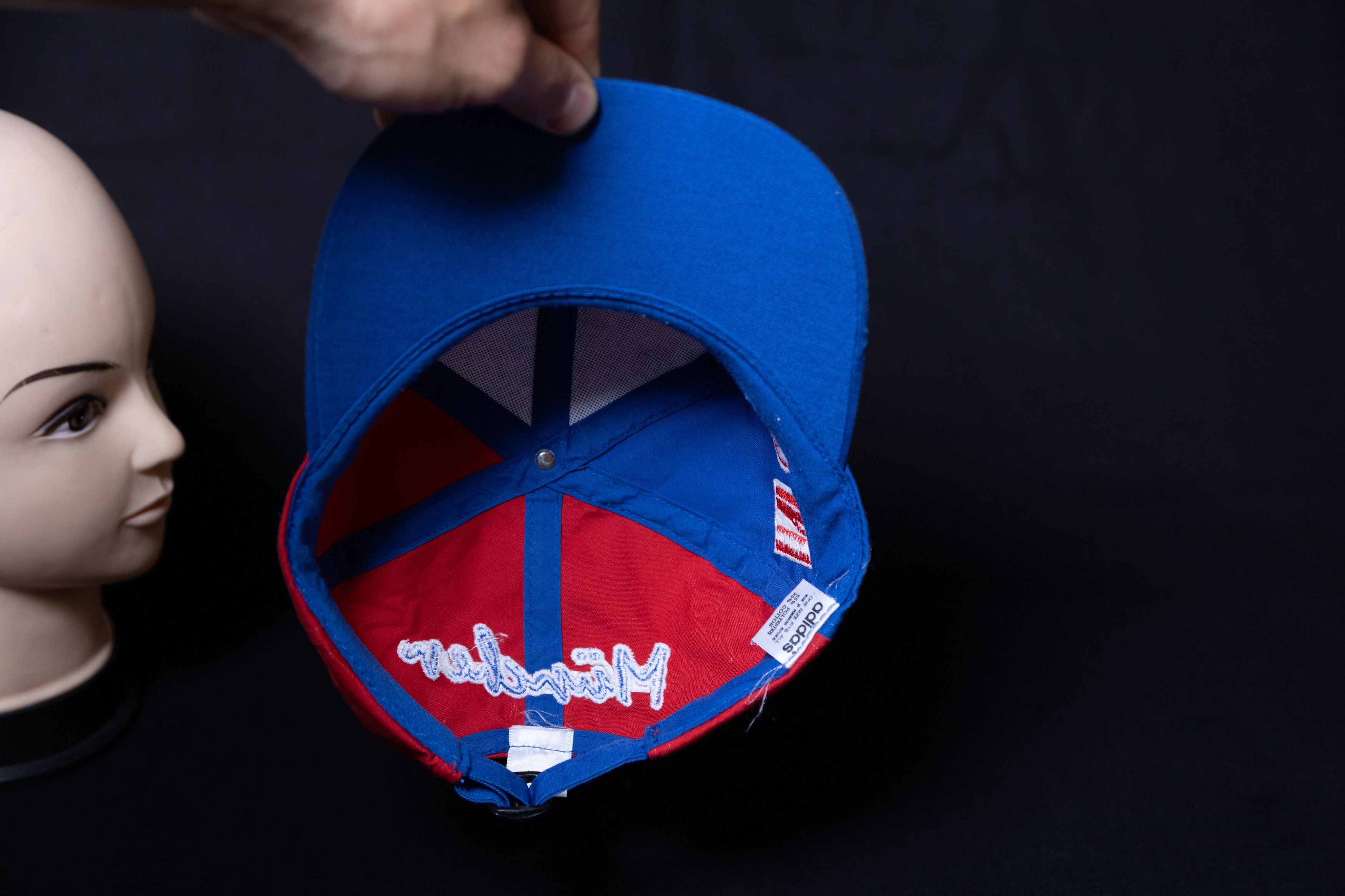 Adidas Vintage Y2K 90s Fc Bayern Munchen Adidas Cap Size ONE SIZE - 6 Thumbnail