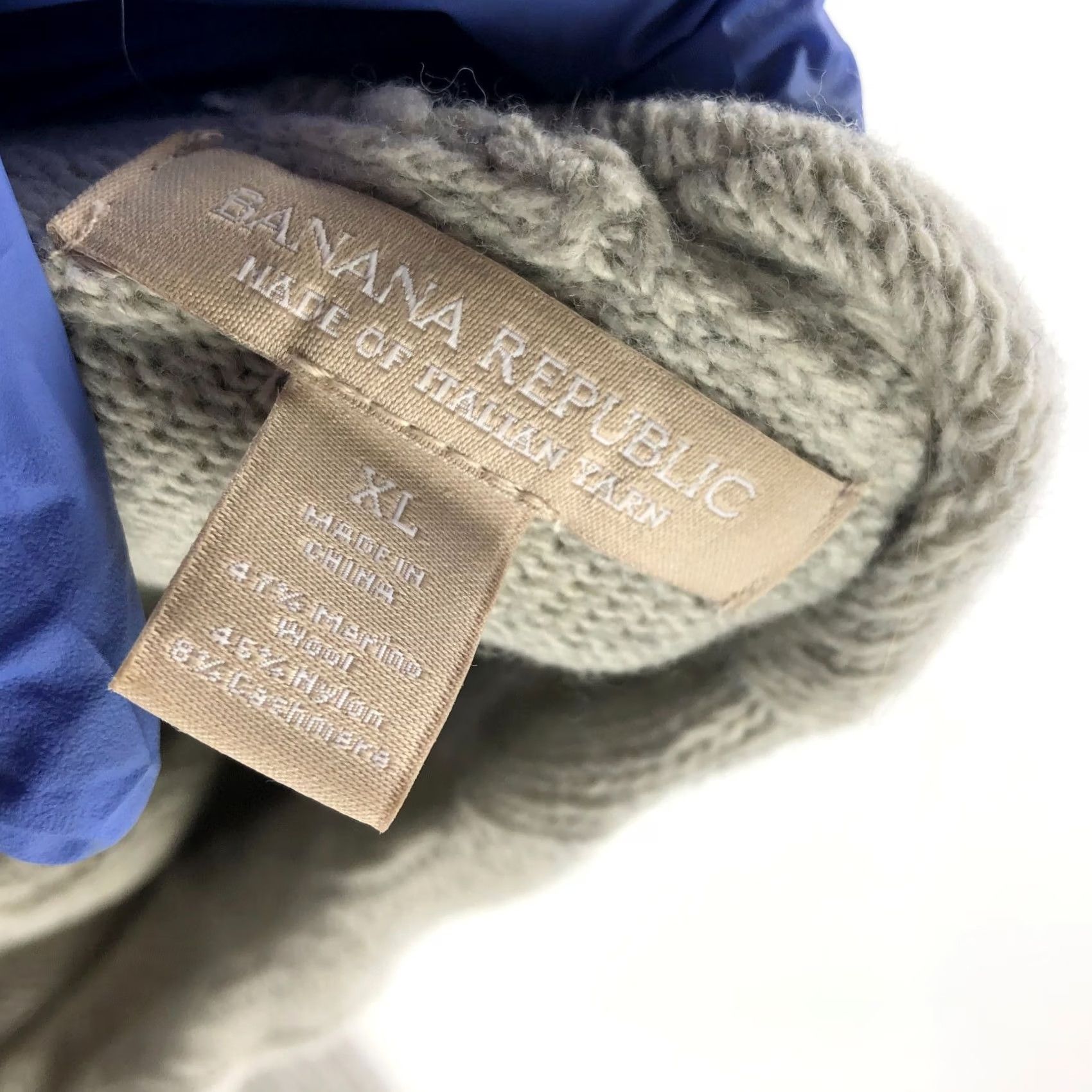 Banana Republic Banana Republic Pullover Sweater XL Merino Wool Cashmere Cowl Neck Gray Women Regular Size XL Size XL / US 12-14 / IT 48-50 - 8 Thumbnail