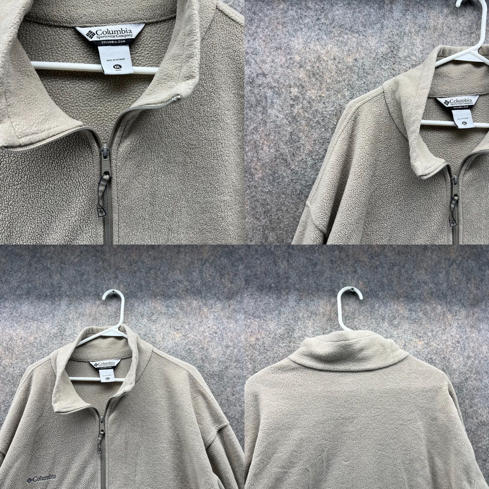 Vintage VINTAGE Columbia Jacket Men XXL Khaki Full Zip Fleece Polyester Steens Mountain 2.0 Size US XXL / EU 58 / 5 - 8 Thumbnail
