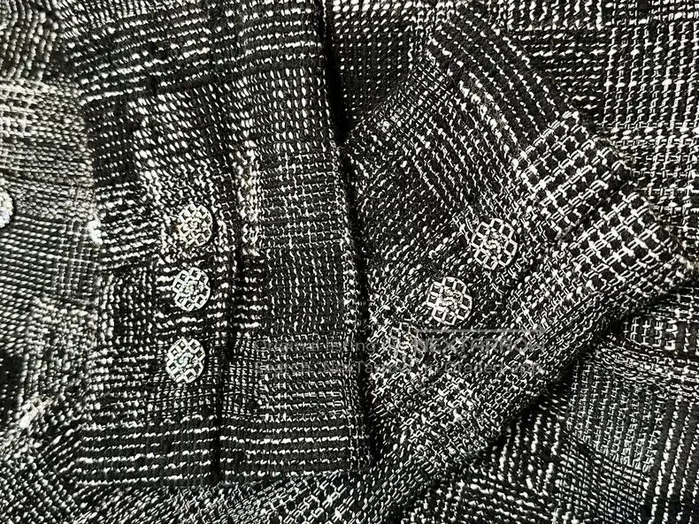 Chanel Chanel 22A high-end handicraft workshop black and white co Size XXS / US 00 / IT 34 - 5 Thumbnail