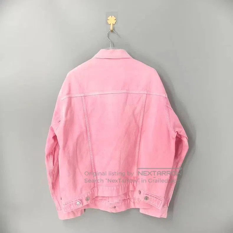 Balenciaga Balenciaga Logo Denim Jacket. Size US XS / EU 42 / 0 - 2 Thumbnail