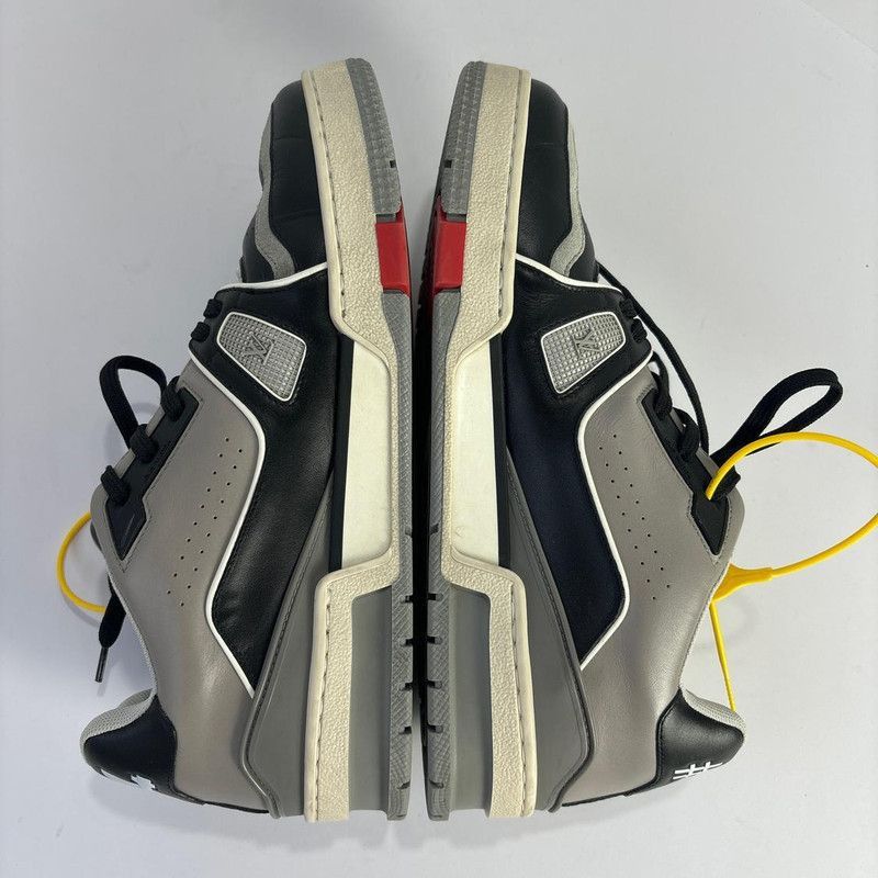 Louis Vuitton Louis Vuitton Black and Gray Trainer Sneakers -2508 Size US 8 / EU 41 - 6 Thumbnail