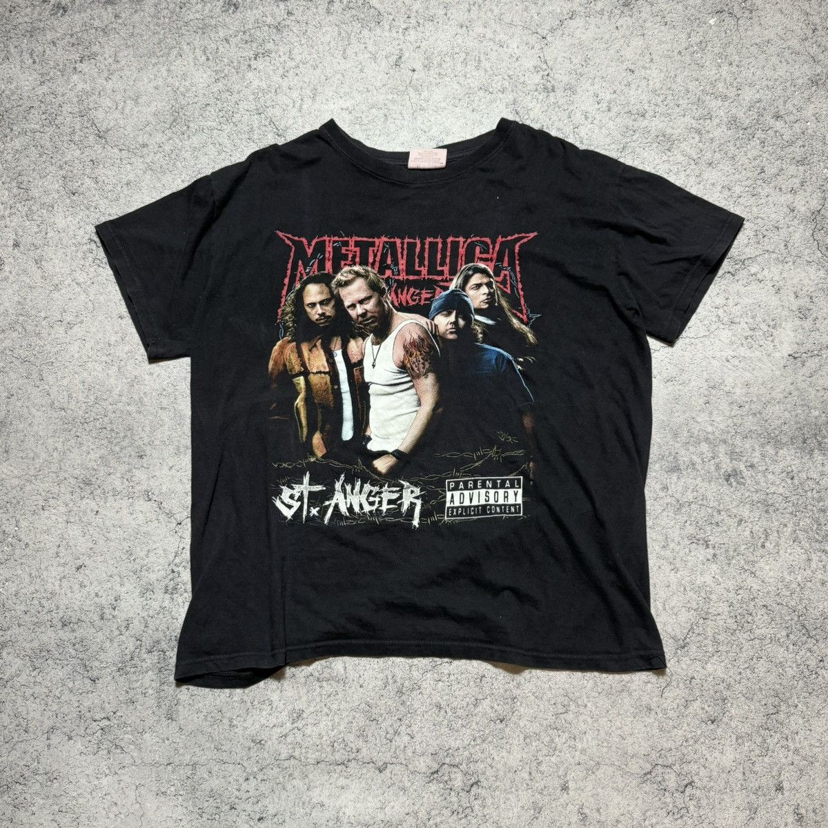 Band Tees Vintage Metallica St. Anger T-Shirt Rare Size US XL / EU 56 / 4 - 1 Thumbnail