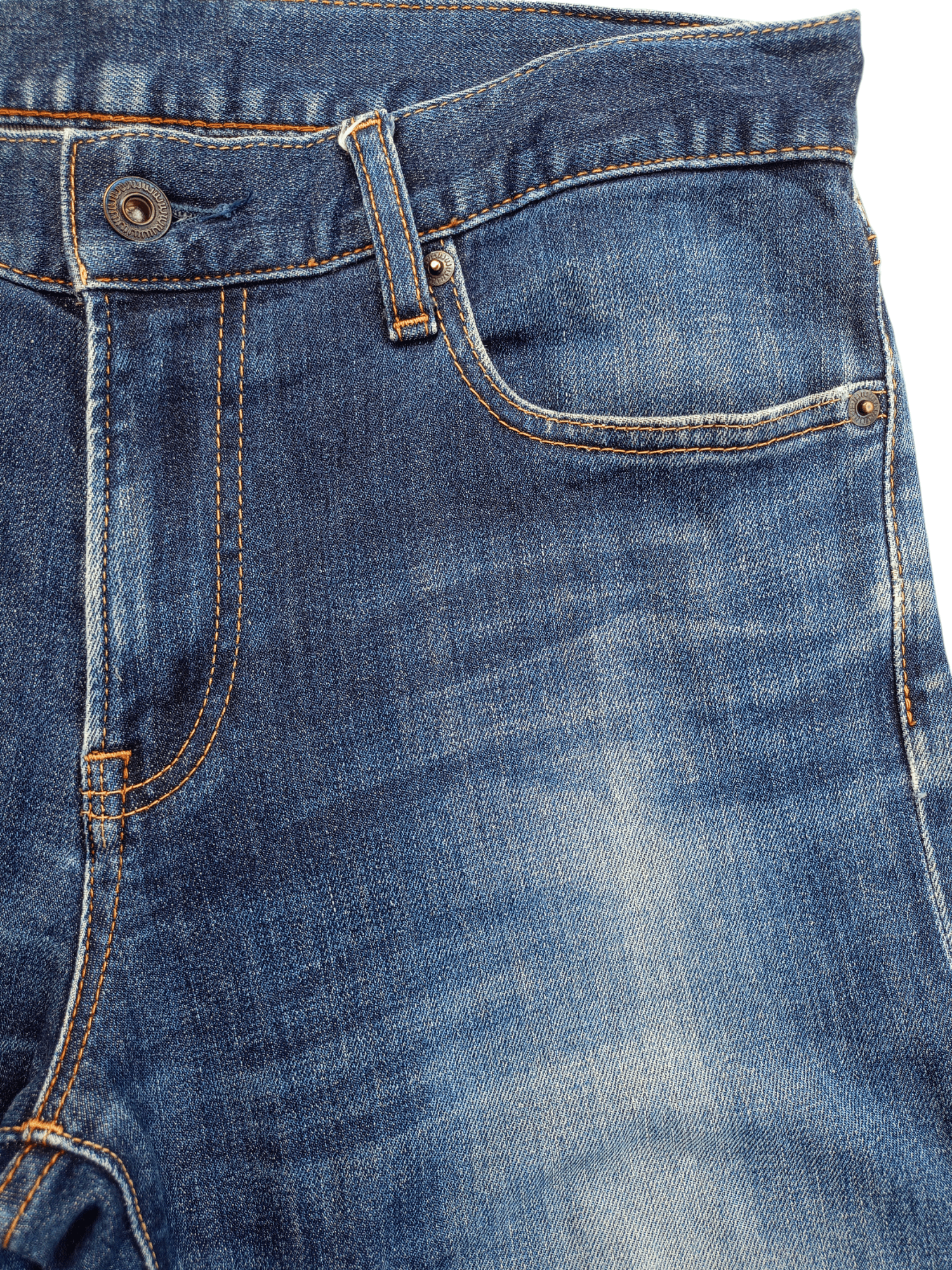 Uniqlo × Vintage UNIQLO UJ Distressed Vintage Streetwear Denim Size US 32 / EU 48 - 4 Thumbnail