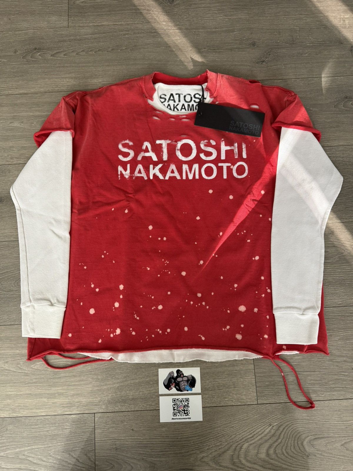Satoshi Nakamoto Satoshi Nakamoto Luke T-Shirt Thermal Red Size US L / EU 52-54 / 3 - 2 Thumbnail