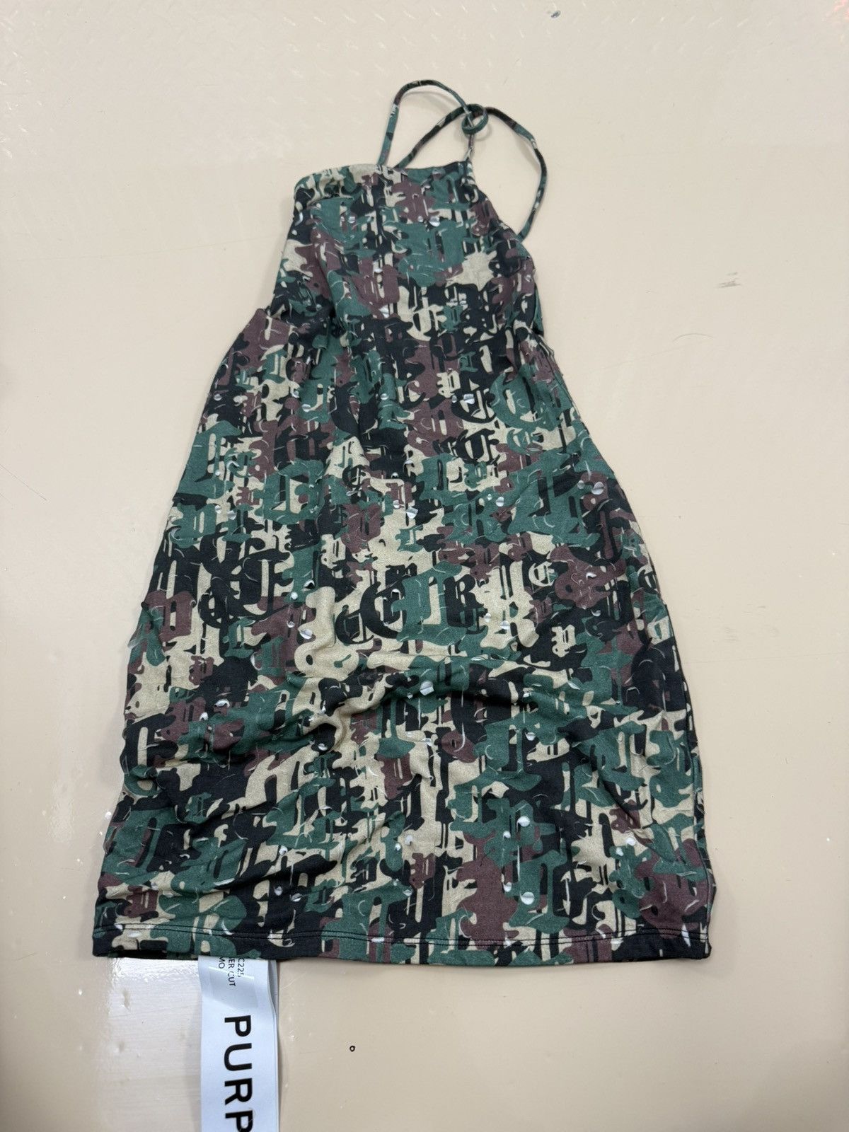Other Purple Brand Jersey Laser Cut Camo Size S / US 4 / IT 40 - 1 Thumbnail