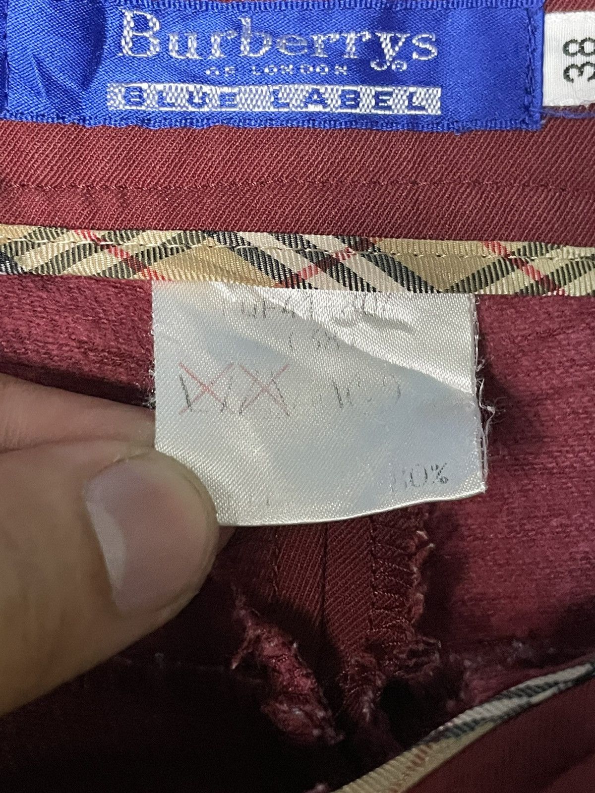 Burberry × Designer × Vintage BURBERRYS Blue Label Fashion Pants (88) Size US 27 - 12 Thumbnail