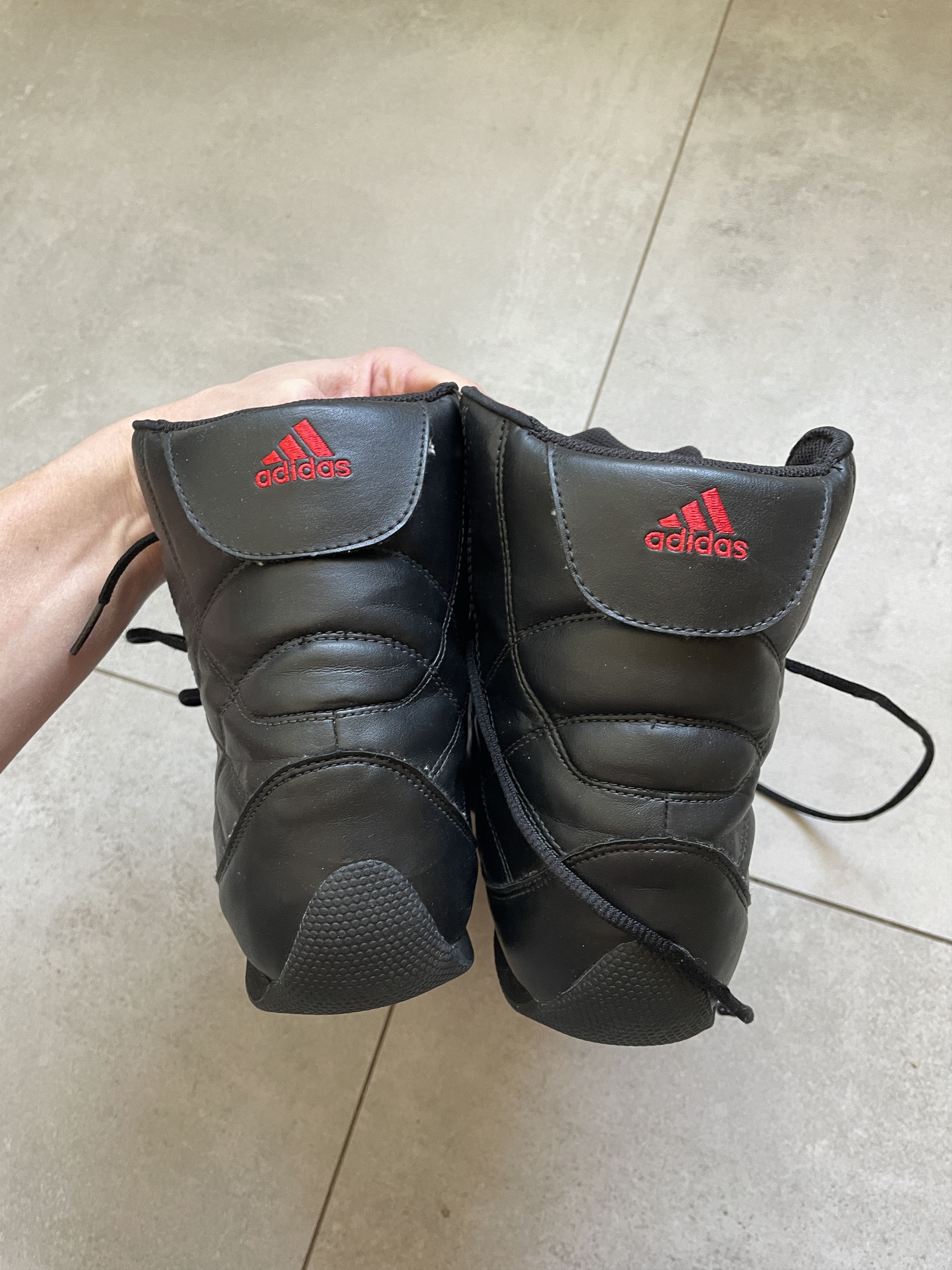 Adidas VINTAGE ADIDAS Y2K TEAKWONDO PRAJNA BOXING LEATHER SNEAKERS Size US 7.5 / EU 40-41 - 2 Thumbnail