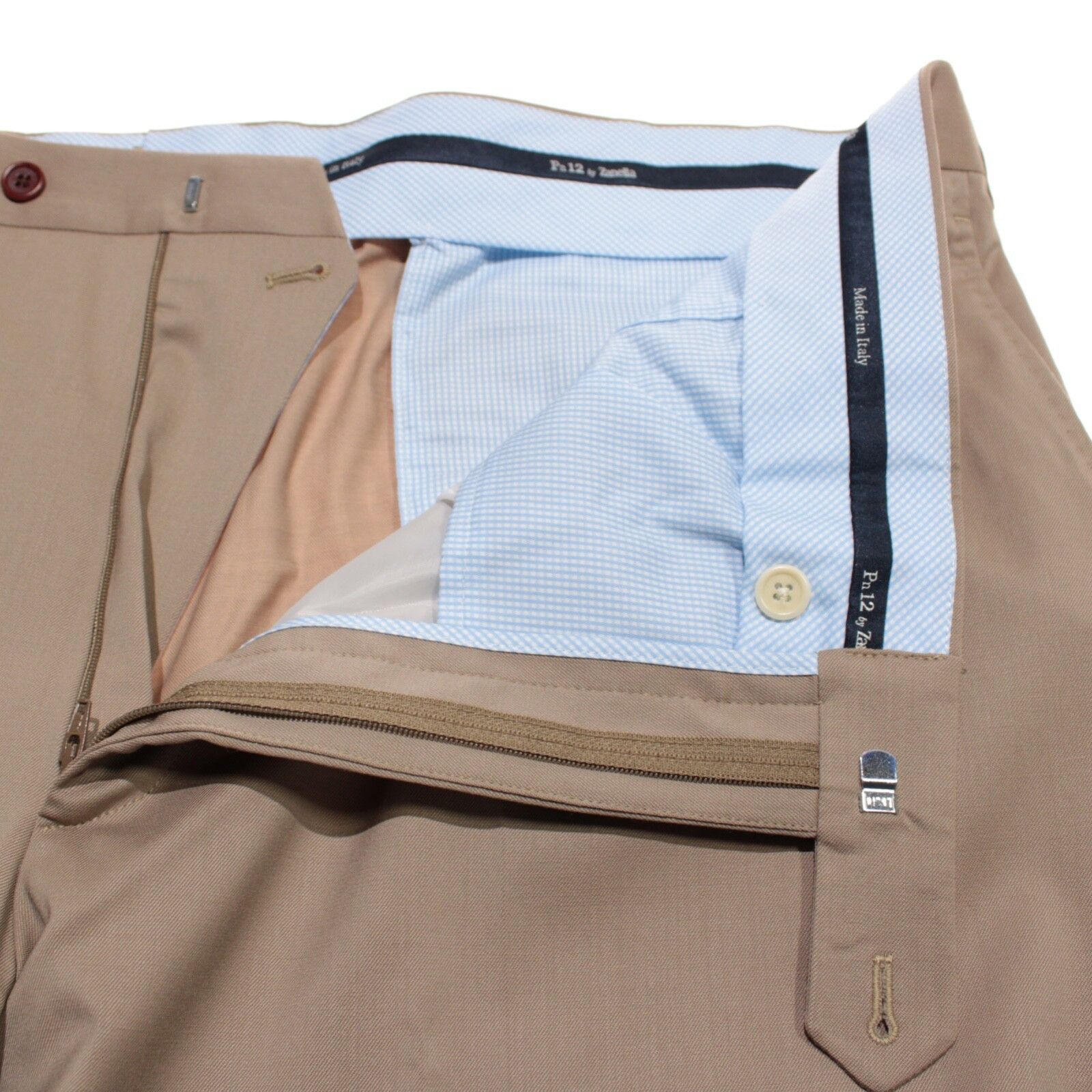 Zanella Zanella New with tags Dress Pants Size 44 US In Beige Size US 44 / EU 60 - 3 Thumbnail
