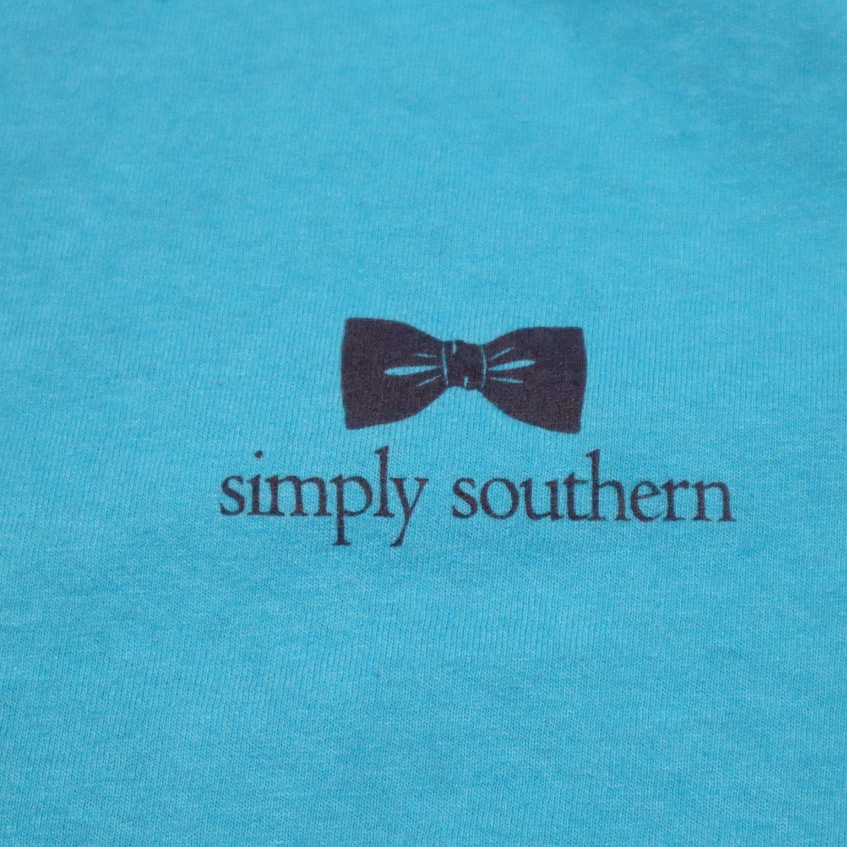 Vintage SIMPLY SOUTHERN T-SHIRT WOMENS BLUE MASON JAR “TIE THAT BINDS US” SMALL SS SHIRT Womens Short Sleeve Crew Neck Blue 100% Cotton Size S / US 4 / IT 40 - 3 Thumbnail