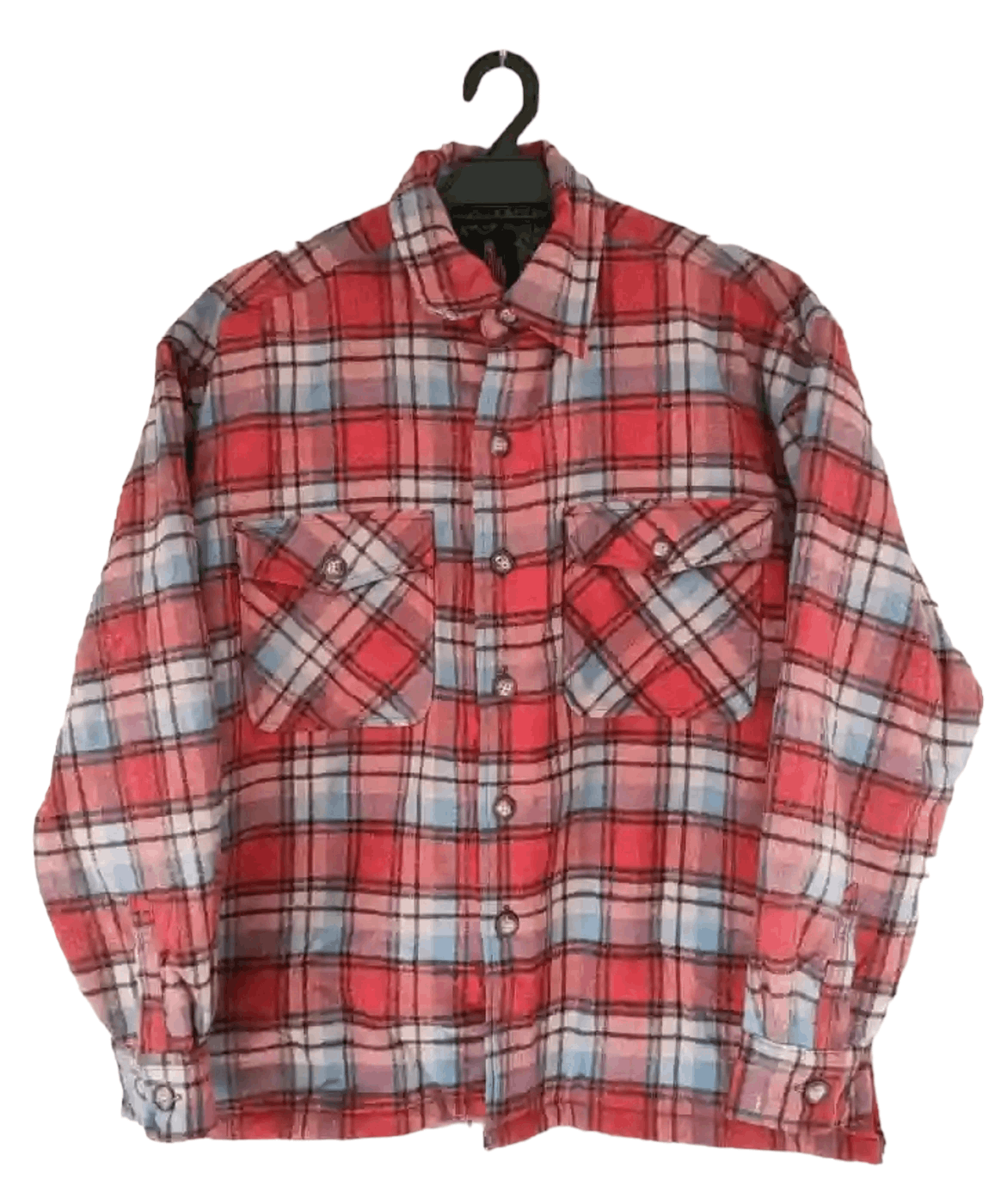 Flannel ❎ Vintage Flannel Jacket Size US M / EU 48-50 / 2 - 1 Thumbnail