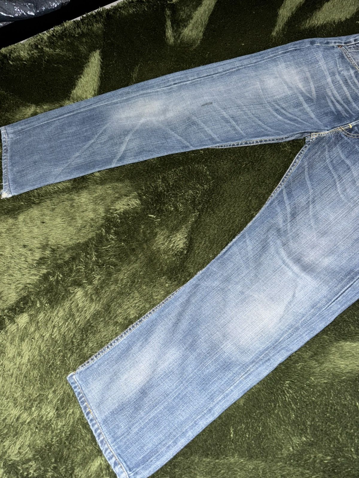 Levi's [W32/L32] Levis 501 USA button fly washed denim pants Size US 32 / EU 48 - 6 Thumbnail