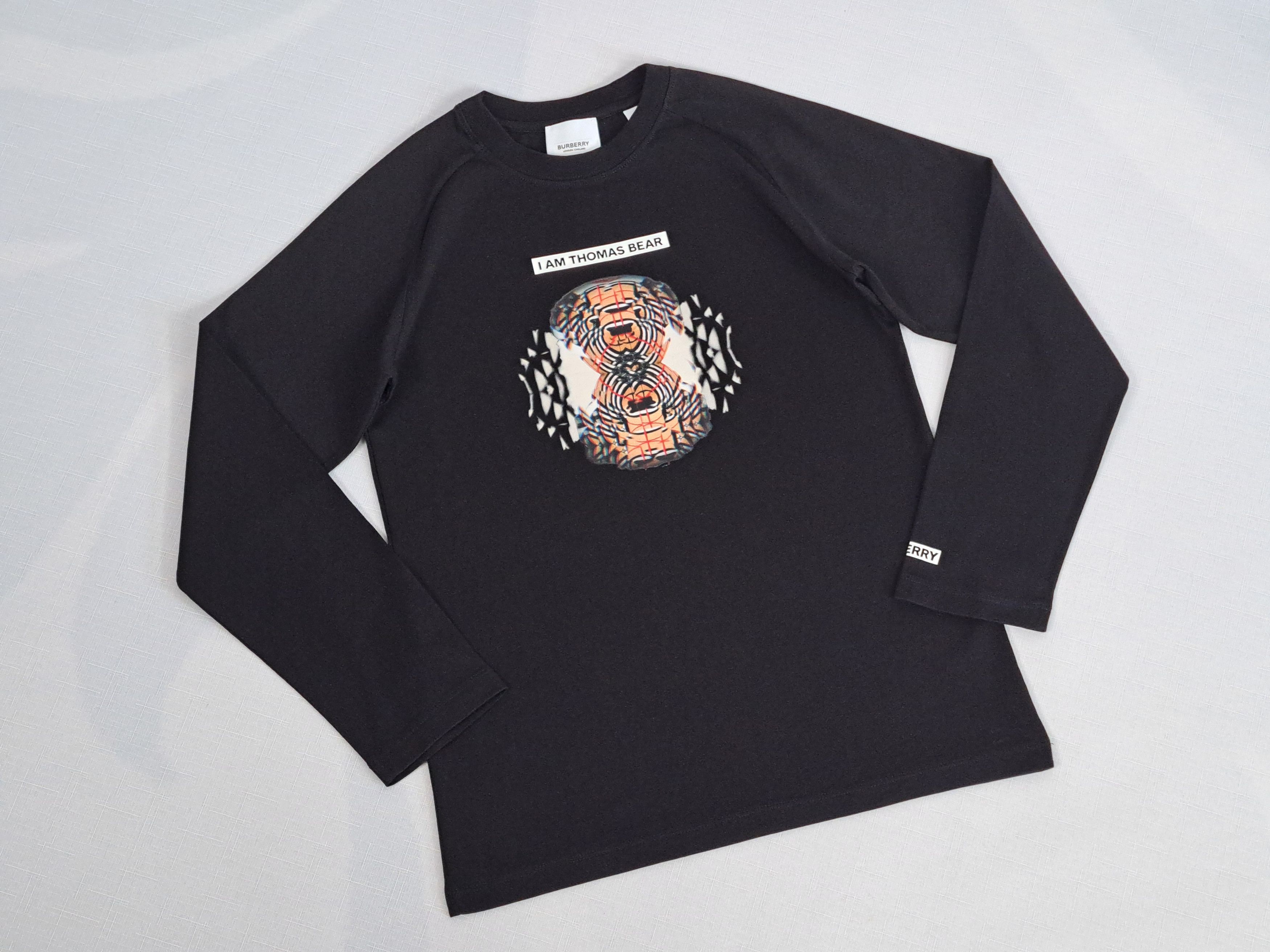 Burberry Burberry kids montage print long sleeve t-shirt 10Y/140. Size US L / EU 52-54 / 3 - 1 Thumbnail