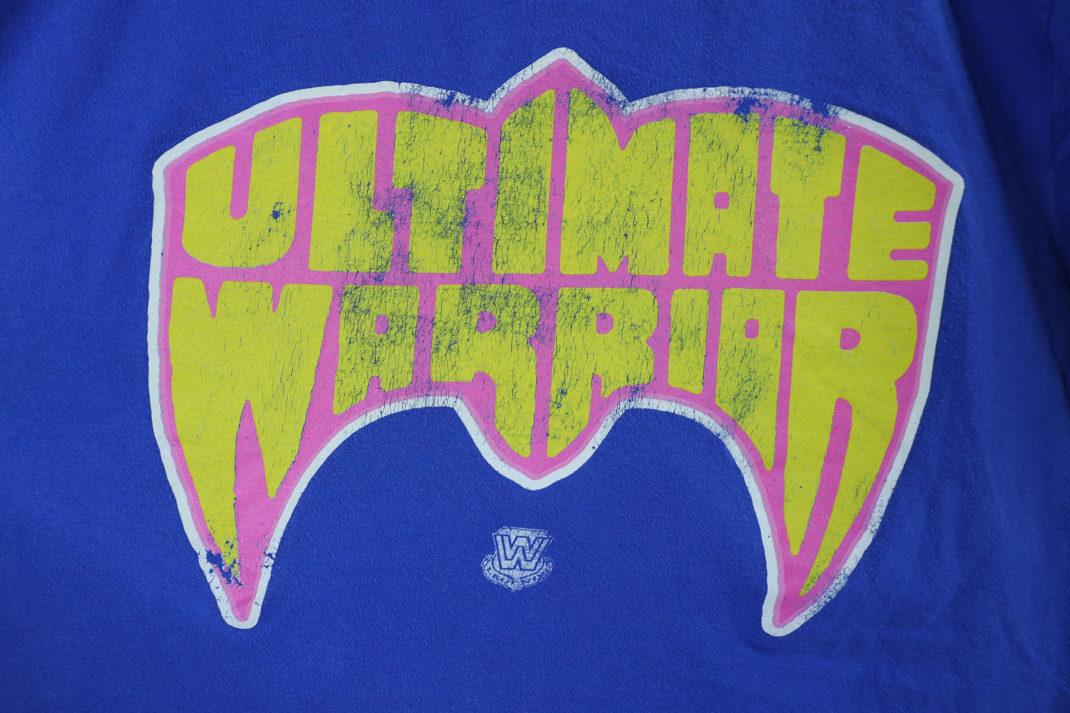 Vintage Retro WWE Spell Out Ultimate Warrior Wrestling T-Shirt Size US M / EU 48-50 / 2 - 4 Thumbnail