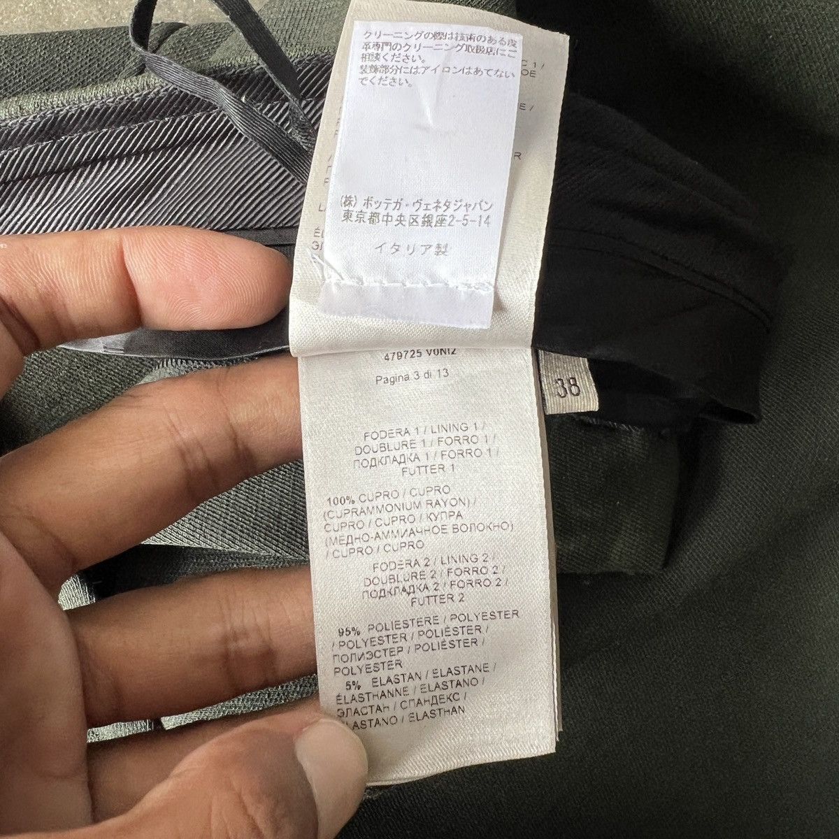 Bottega Veneta Bottega Veneta Classical Pants Size US 28 / EU 44 - 16 Thumbnail