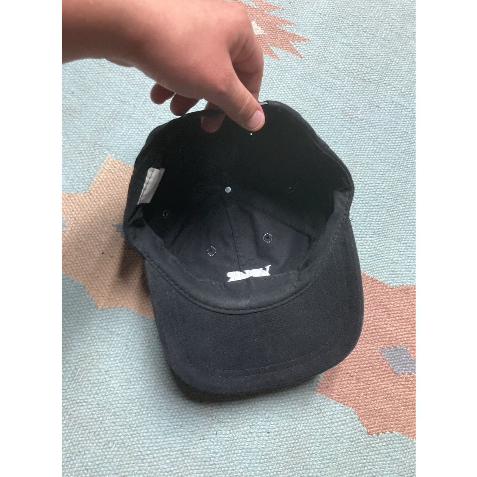 Vintage VINTAGE Unbranded SnapBack Baseball Cap Hat Adjus table 90s Y2K Black Mens Funny Novelty Topic Size ONE SIZE - 5 Thumbnail