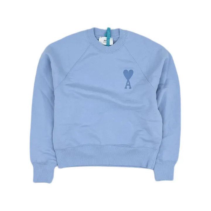 AMI AMIPARIS Love Logo Embroidered Sweatshirt -2507 Size US XS / EU 42 / 0 - 2 Thumbnail