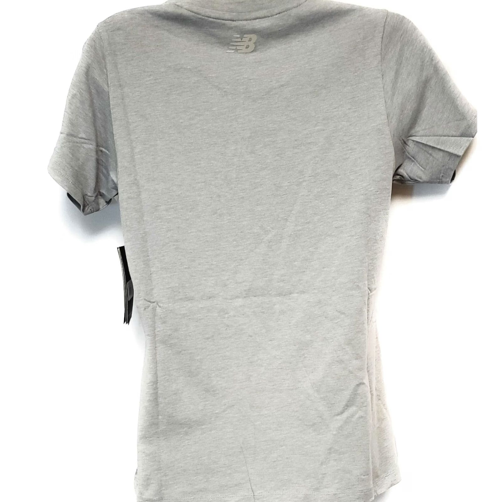 New Balance Womens New Balance Relentless Graphic Athletic Tee Shirt Gray XS S Boys Girls Mens Womens Size S / US 4 / IT 40 - 3 Thumbnail