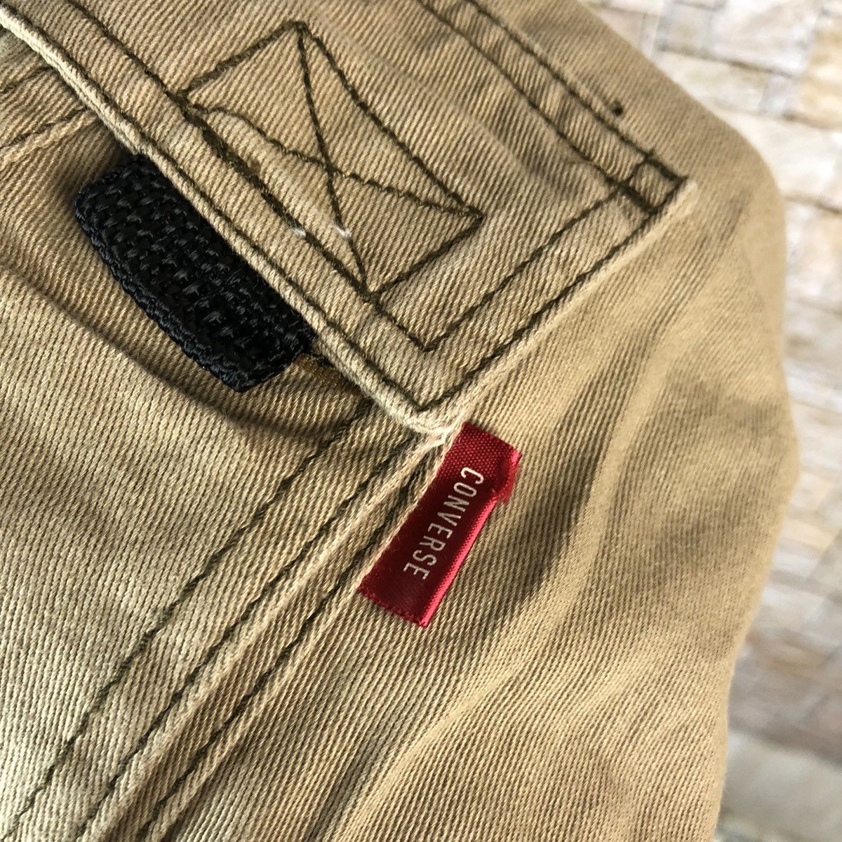 Converse Converse Brown Cargo jogger utility Multipocket Pants #A635 Size US 33 - 20 Thumbnail