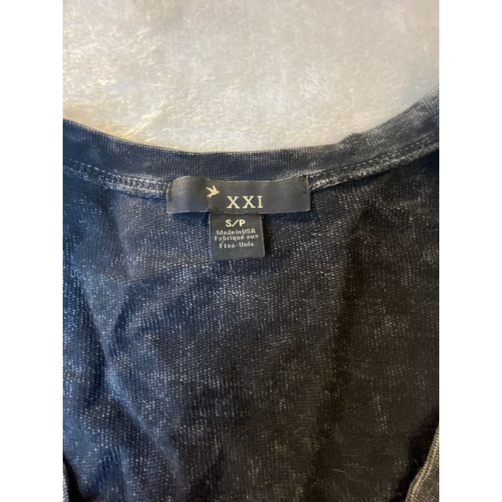 Forever 21 Women's Forever 21 XXI Studded Denim-Style Tank, Size Small Size S / US 4 / IT 40 - 3 Thumbnail