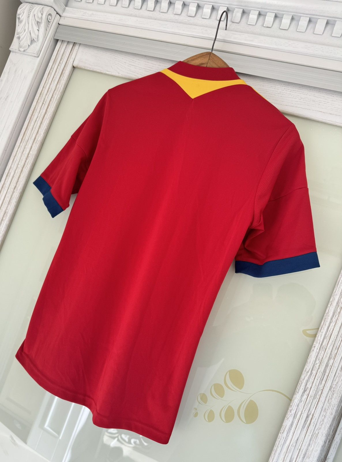 Adidas Spain 2013-2014 Home Soccer Jersey Football Kit Shirt Size US S / EU 44-46 / 1 - 8 Thumbnail