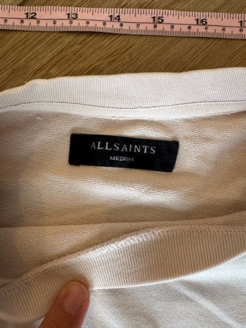 Allsaints Beige relaxed jumper Size US M / EU 48-50 / 2 - 3 Thumbnail