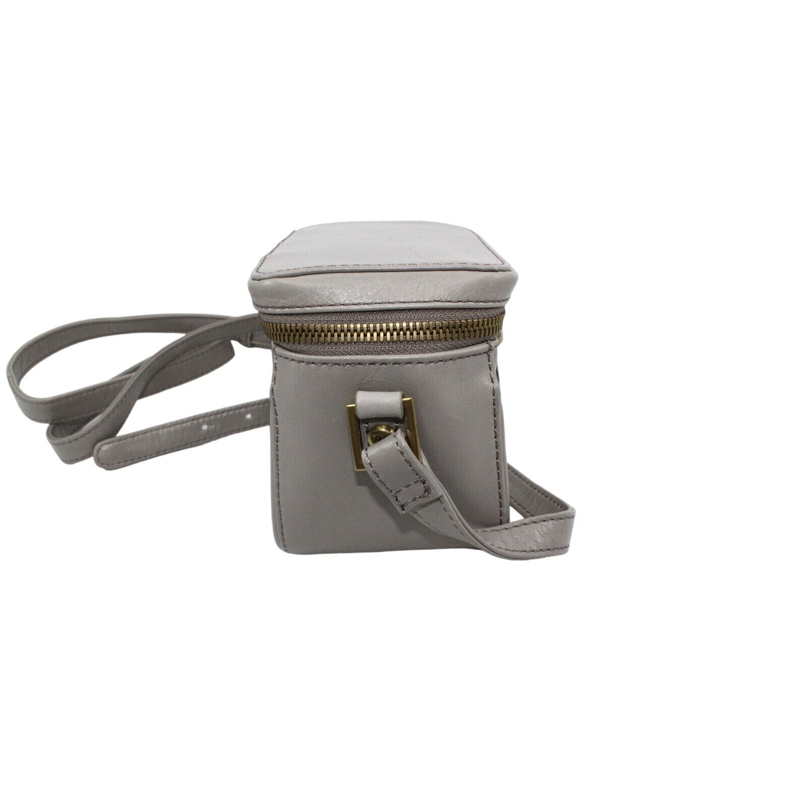Hobo NWoT Auth HOBO Gray Pixie Leather Camera Crossbody Bag $178 Size ONE SIZE - 4 Thumbnail