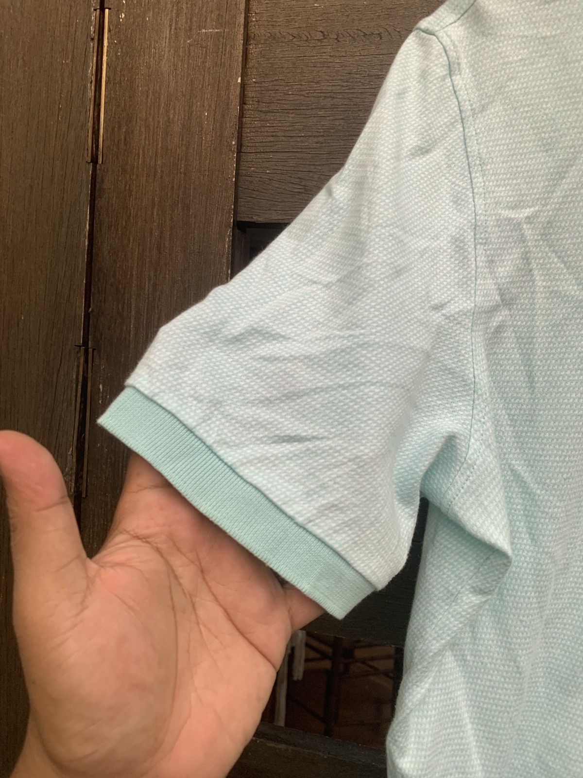 Ermenegildo Zegna Vintage ERMENEGILDO ZEGNA Polo Shirt Tee Size US L / EU 52-54 / 3 - 2 Thumbnail