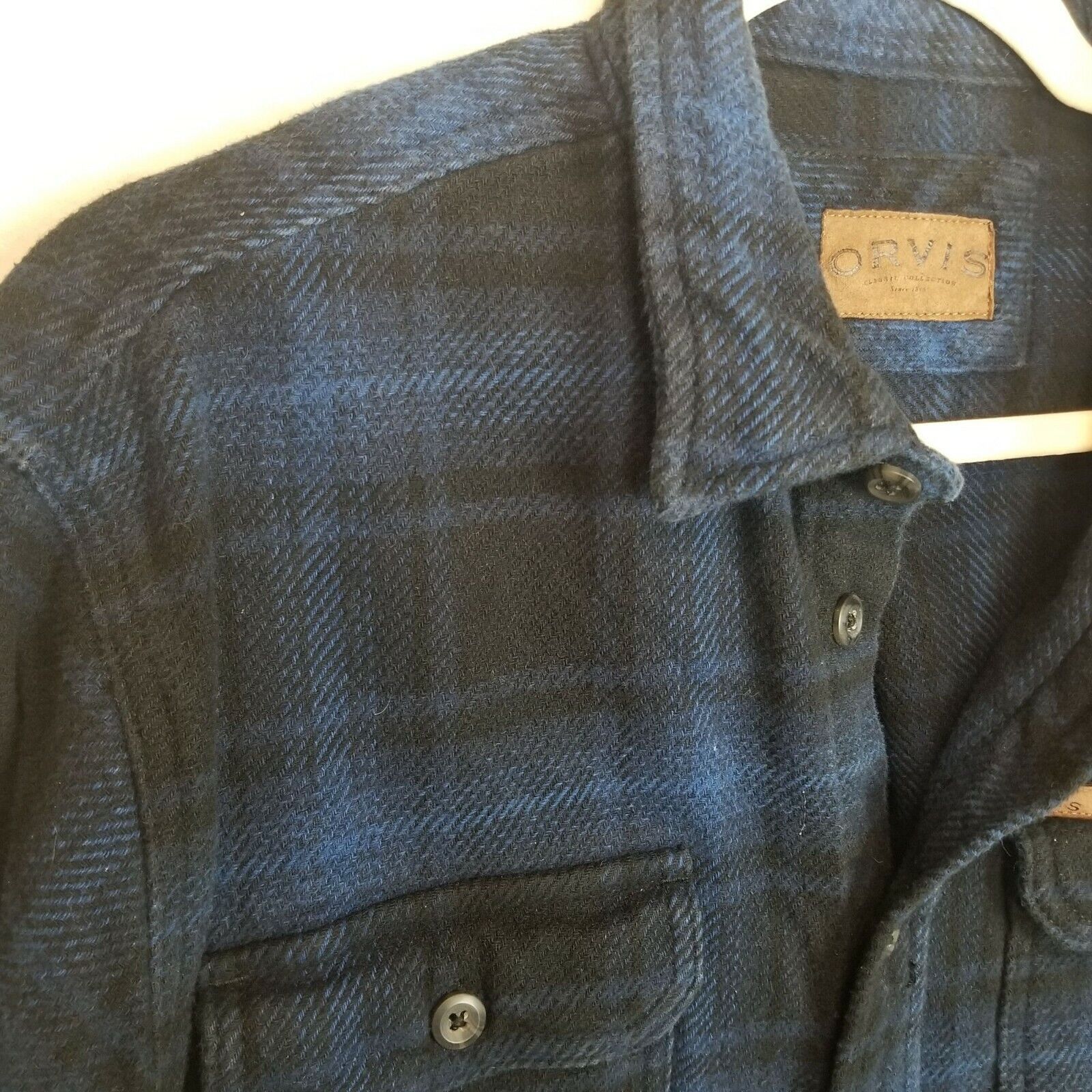 Orvis Orvis Mens Heavyweight Flannel Shirt Plaid M Gorpcore Size US M / EU 48-50 / 2 - 6 Thumbnail