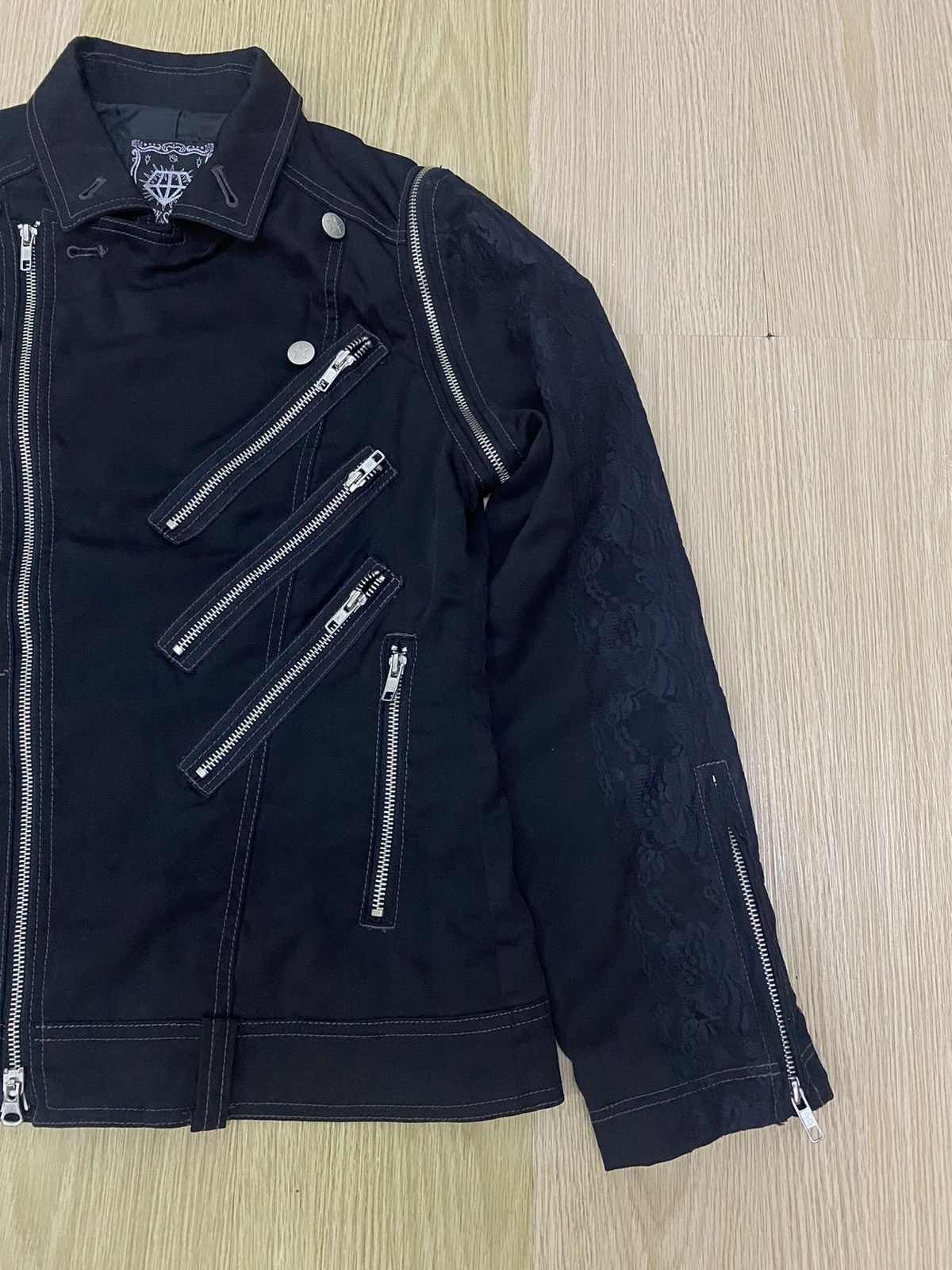 Japanese Brand × Seditionaries Algonquins mesh skull logo punk jacket Size M / US 6-8 / IT 42-44 - 4 Thumbnail