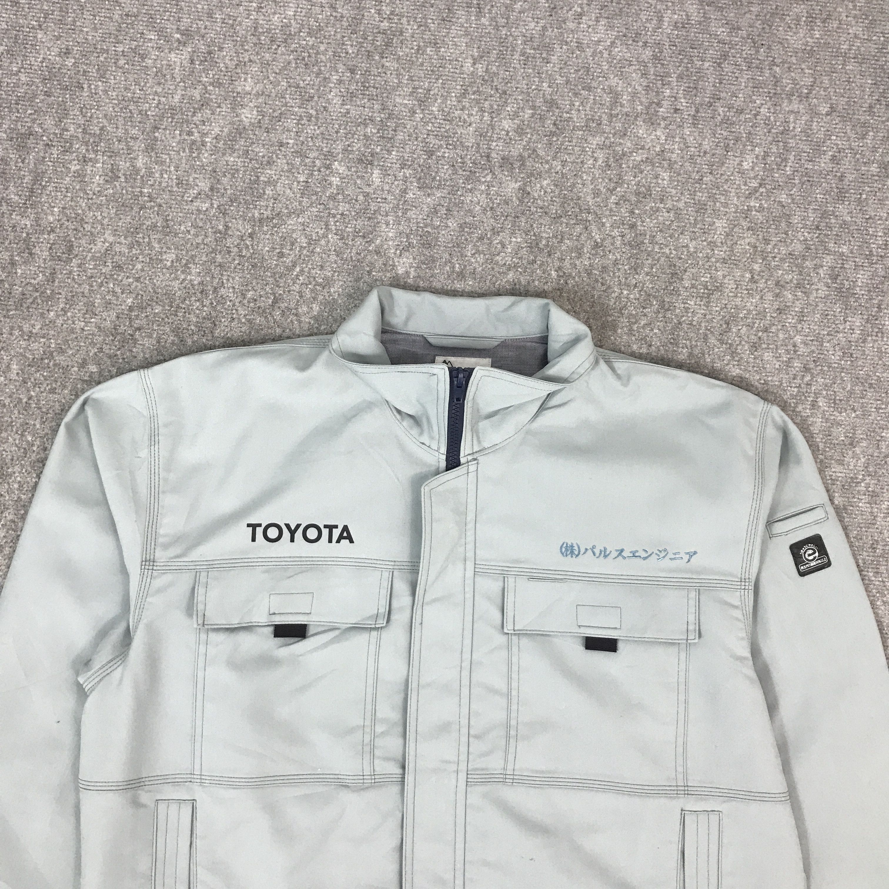 Japanese Brand TOYOTA UNIFORM JAPAN MOTORSPORT CUSTOM JACKET Size US L / EU 52-54 / 3 - 3 Thumbnail