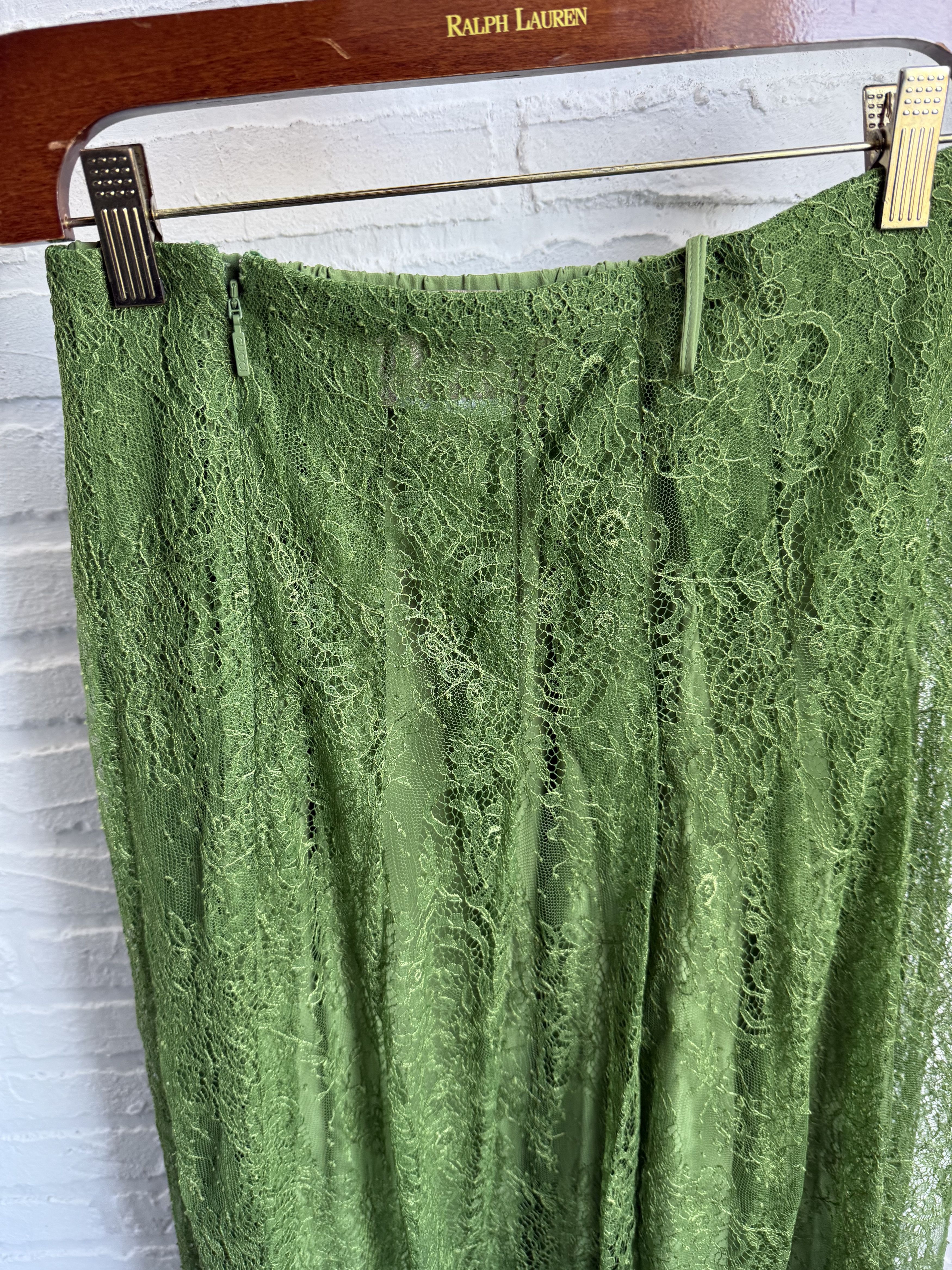 Gucci × The North Face GUCCI x The North Face Lace Pleats Long Skirt Size 26" / US 2 / IT 38 - 10 Thumbnail