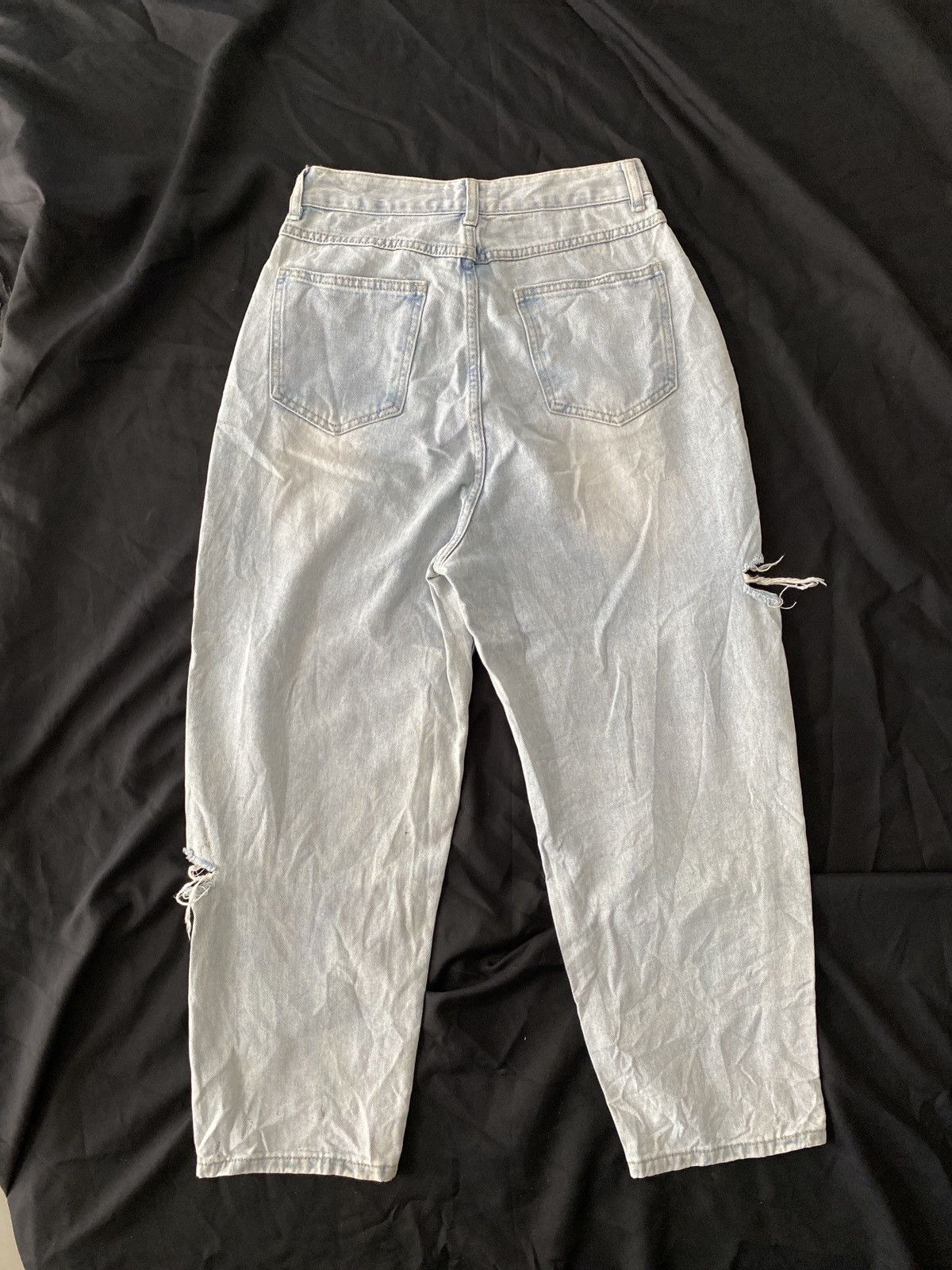 MM6 MM6 Maison Margiela Distressed Jeans Size 26" / US 2 / IT 38 - 2 Thumbnail