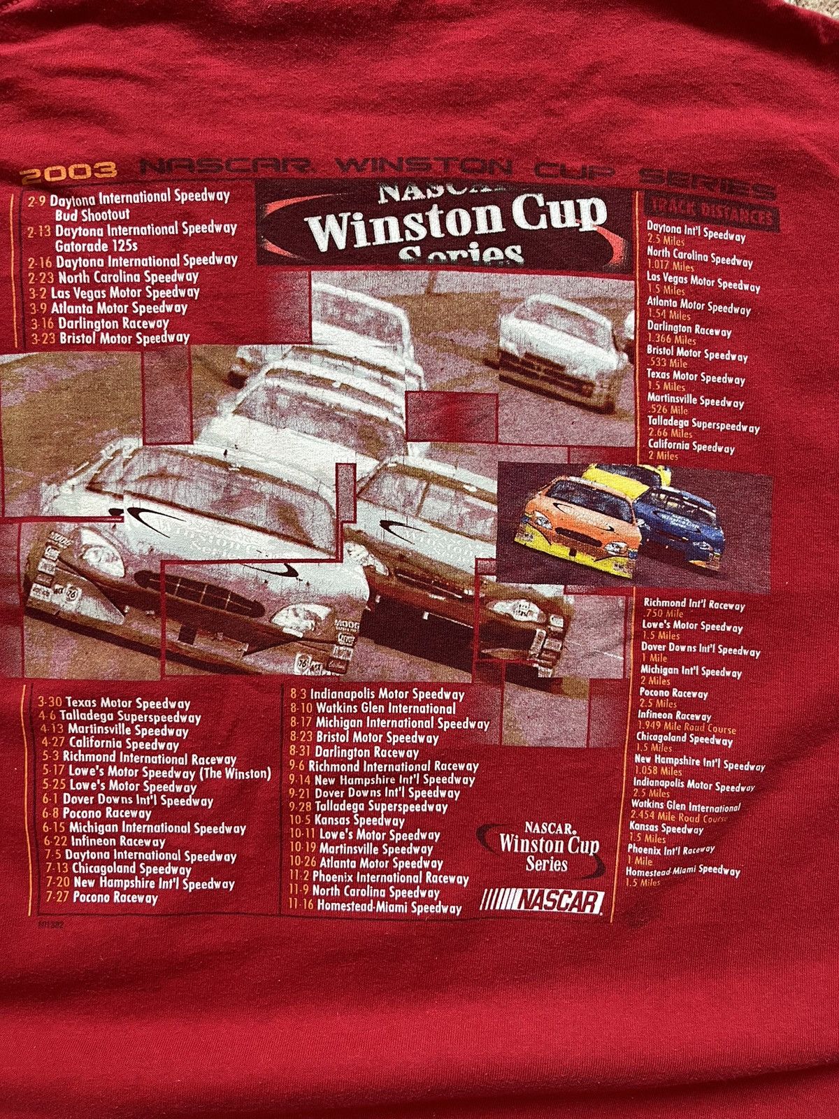 NASCAR Vintage 00's Nascar Winston Cup Racing Red Tee Size M Size US M / EU 48-50 / 2 - 3 Thumbnail