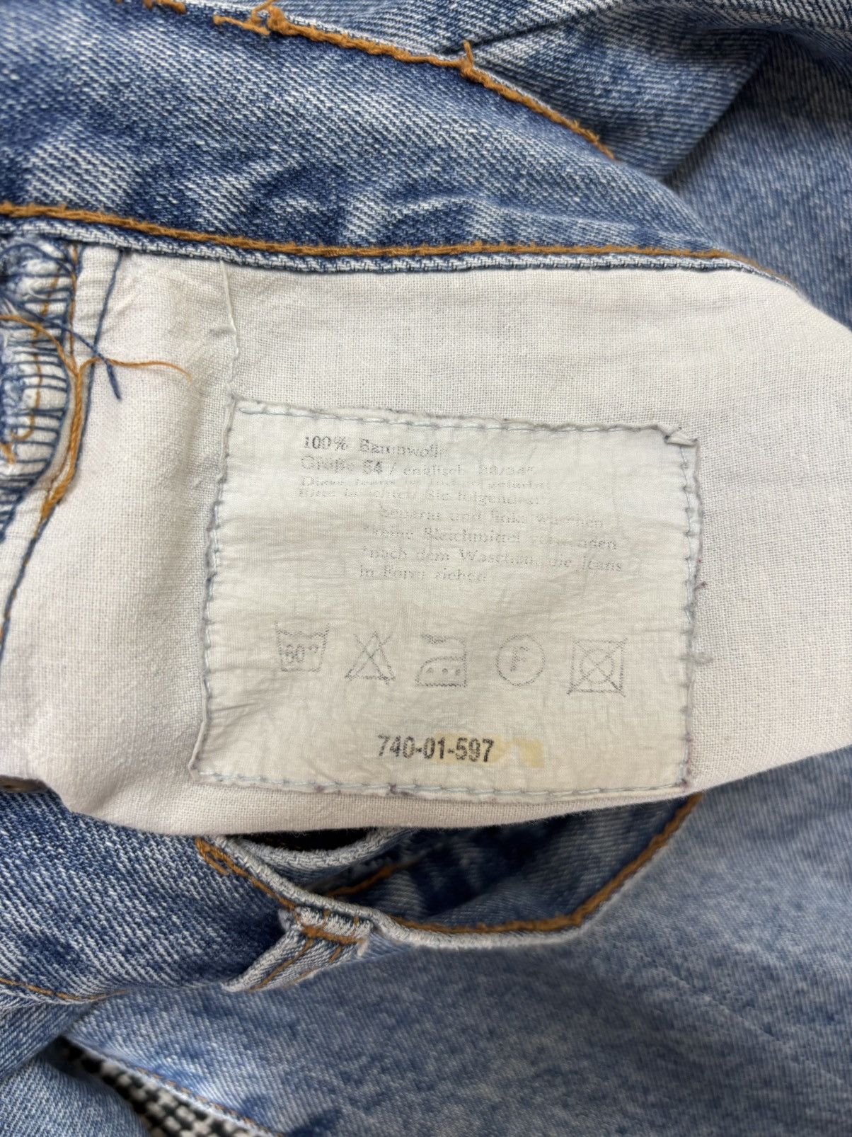 Puma 90s puma balloon fit vintage ligh blue washed jeans Size US 36 / EU 52 - 5 Thumbnail