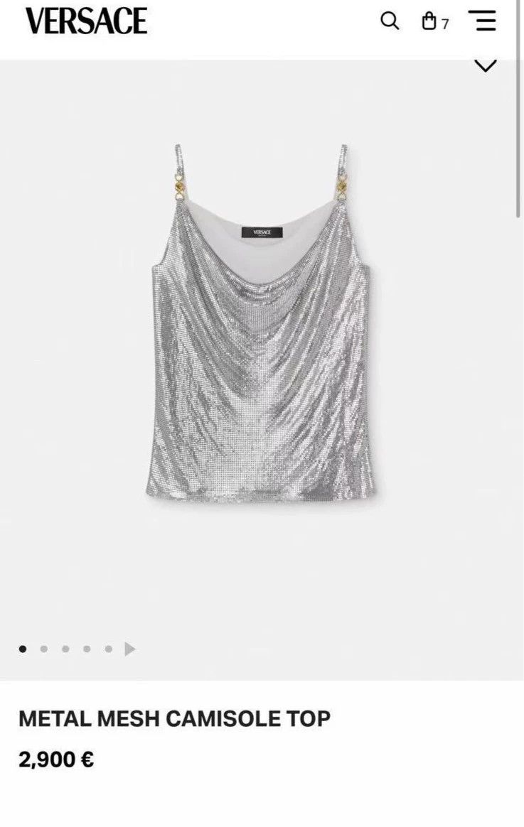 Versace Versace Metal camisoles Size S / US 4 / IT 40 - 5 Thumbnail