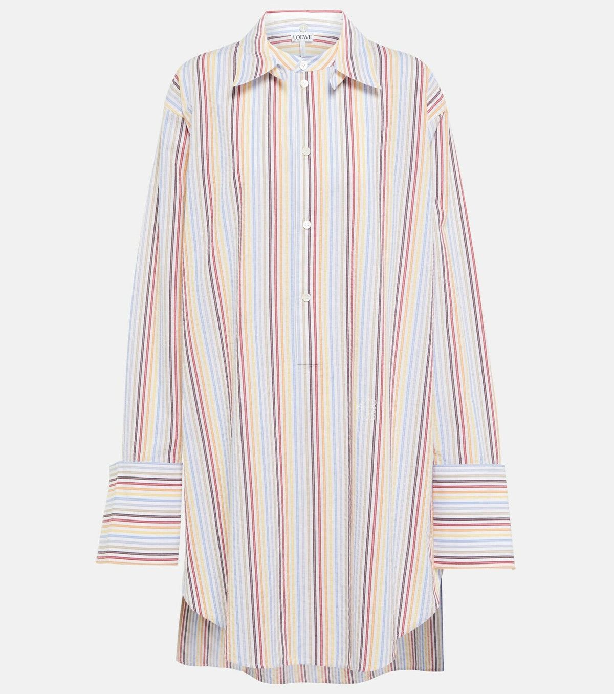 Loewe o1y1025 Striped Shirt in Multicolor Size XS / US 0-2 / IT 36-38 - 1 Thumbnail
