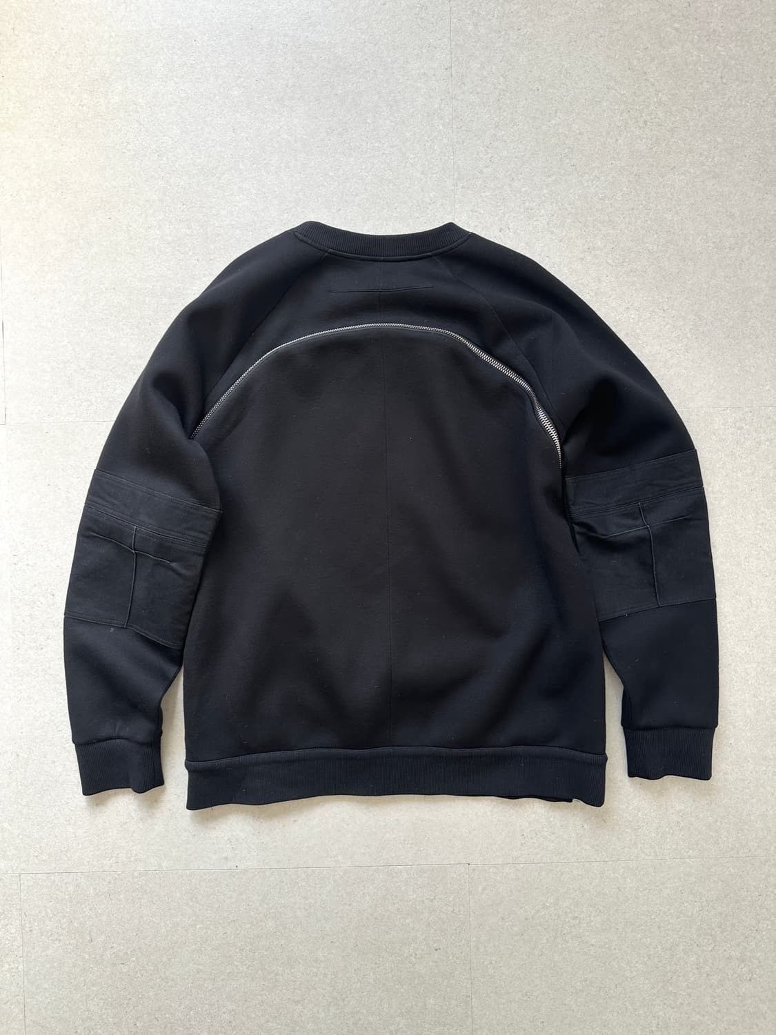 Givenchy Givenchy Riccardo Tisci Back Docking Zipper Sweat Shirt Size US XXL / EU 58 / 5 - 7 Thumbnail