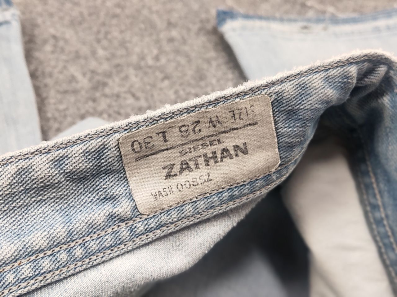 Diesel Diesel zathan If Six Was Nine l.g.b style Distressed Jeans Size US 30 / EU 46 - 18 Thumbnail
