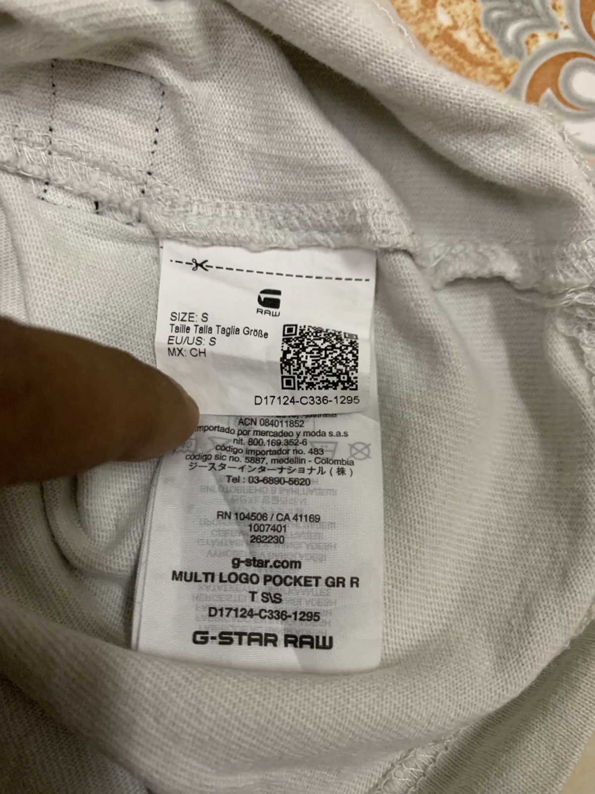 G-Star G-Star Raw Multi Logo Pocket GR R Size US S / EU 44-46 / 1 - 6 Thumbnail
