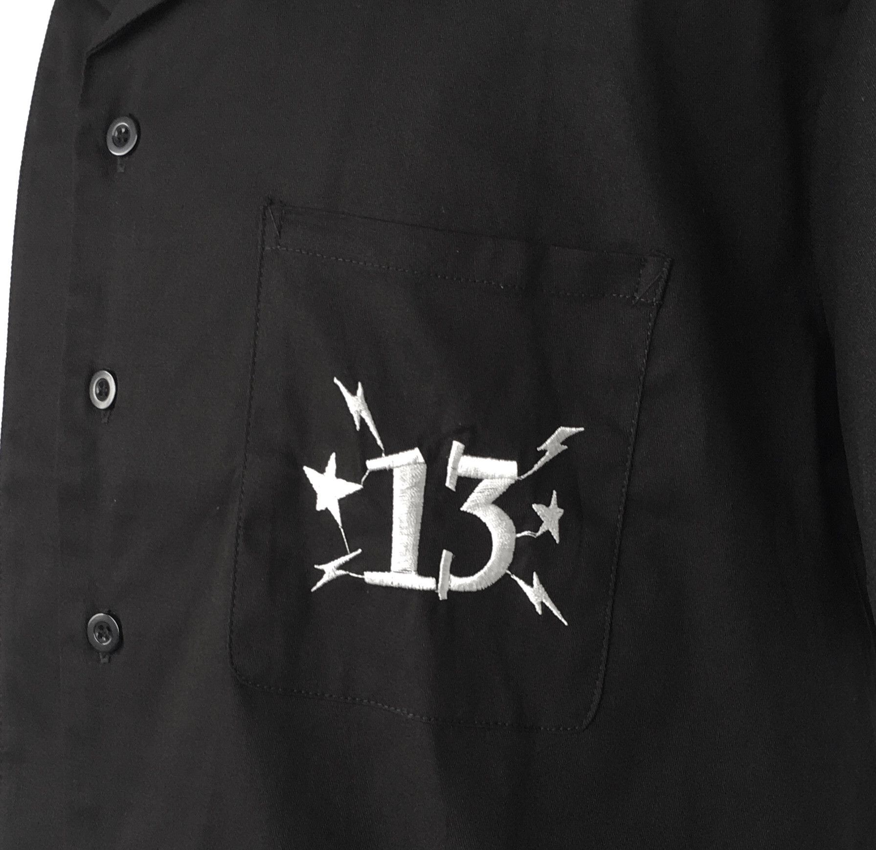 Other Black Embroidery Retro Shirts Short Sleeves-no 13 Size US L / EU 52-54 / 3 - 6 Thumbnail