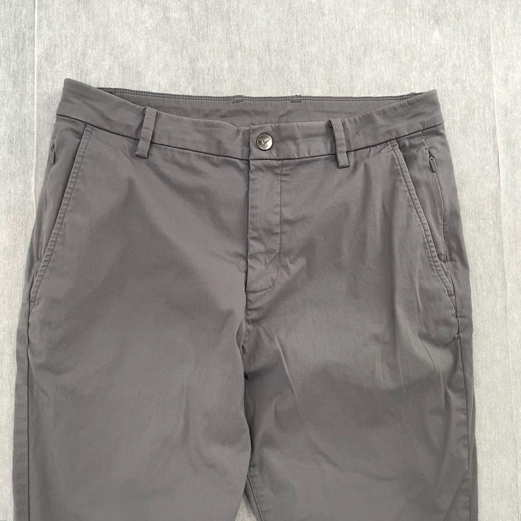 Vintage VINTAGE Birddogs Mens Pants Casual Slim Fit 32 Gray Cotton Blend Stretch Chino Size US 32 / EU 48 - 3 Thumbnail