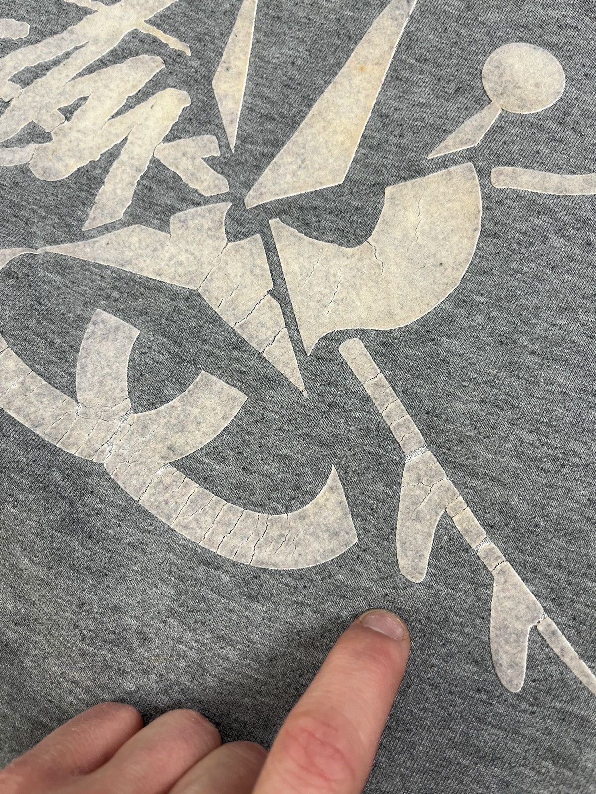 Stussy × Vintage Stussy Vintage Made in USA Sweatshirt Big Graphic Logo Rare Size US L / EU 52-54 / 3 - 8 Thumbnail