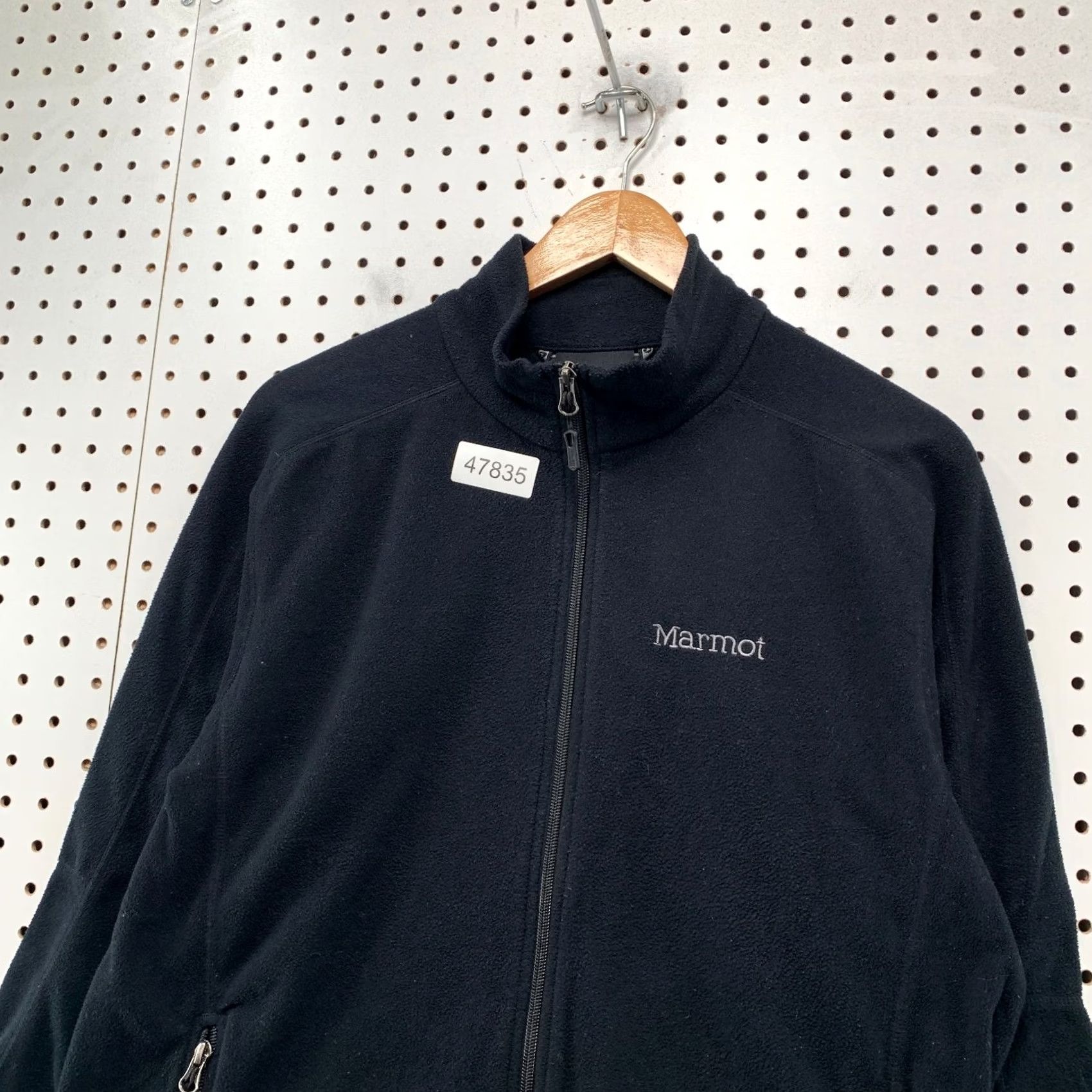 Marmot Marmot Fleece Jacket Mens Medium Black Outdoor Hike Casual Lightweight Layer Size US M / EU 48-50 / 2 - 6 Thumbnail