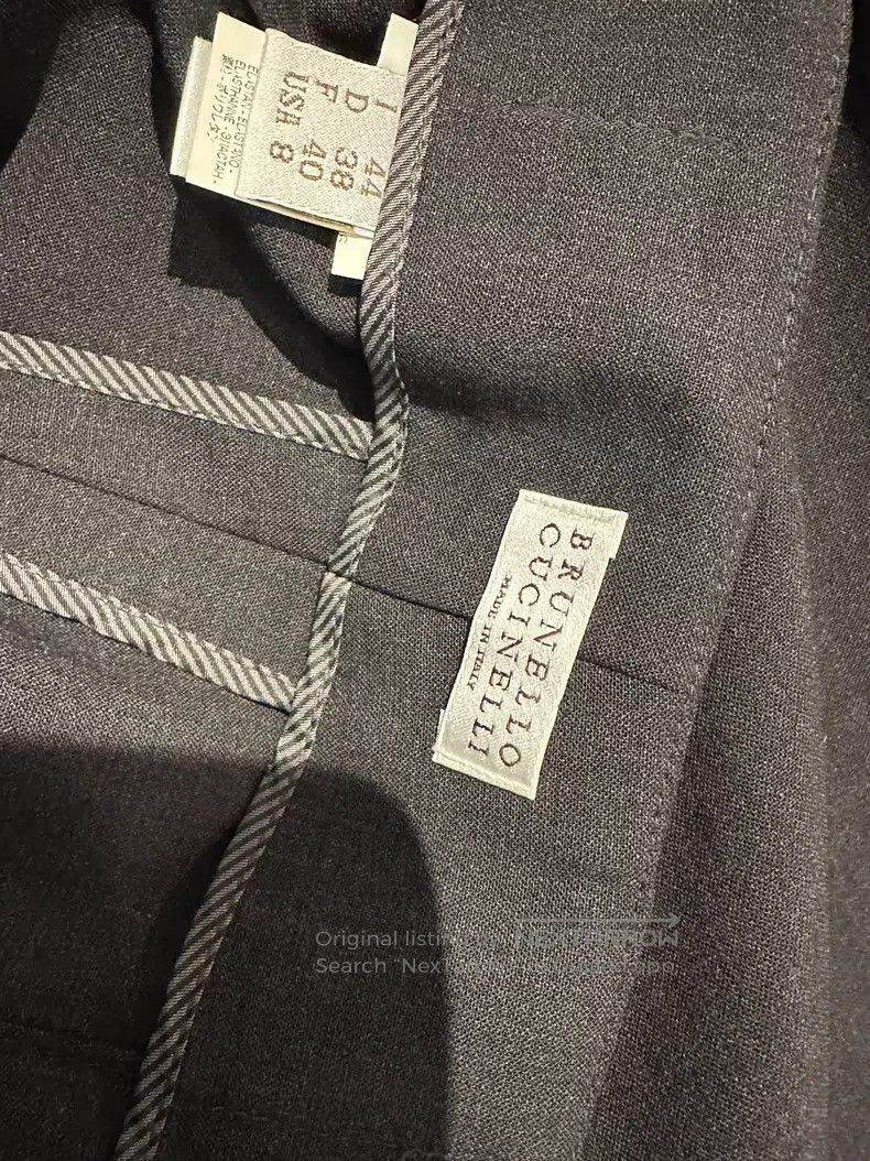 Brunello Cucinelli Brunello Cucinelli Pants Size 28" / US 6 / IT 42 - 3 Thumbnail