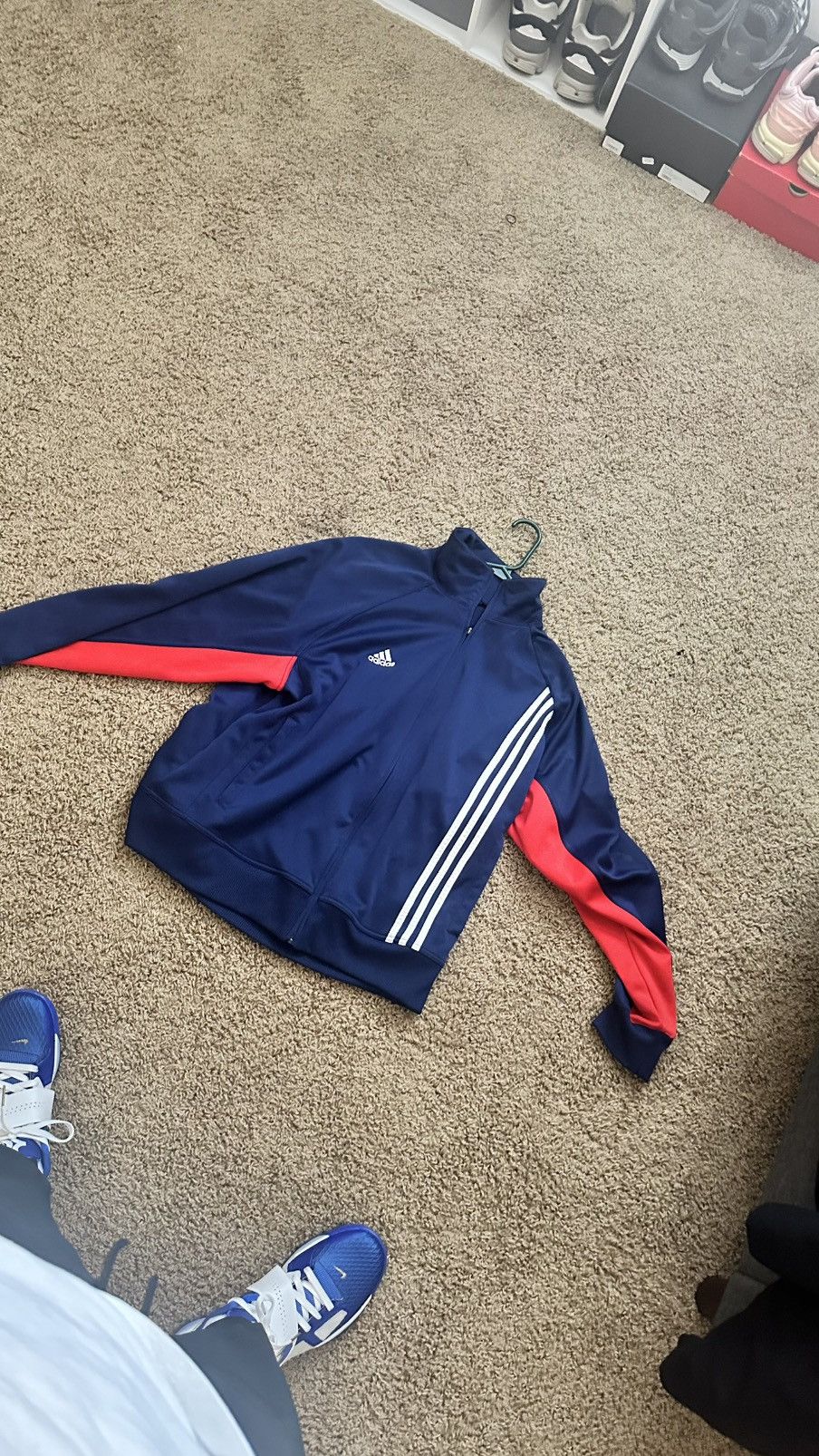Adidas × Vintage Team USA Olympic Jacket Size US L / EU 52-54 / 3 - 1 Thumbnail