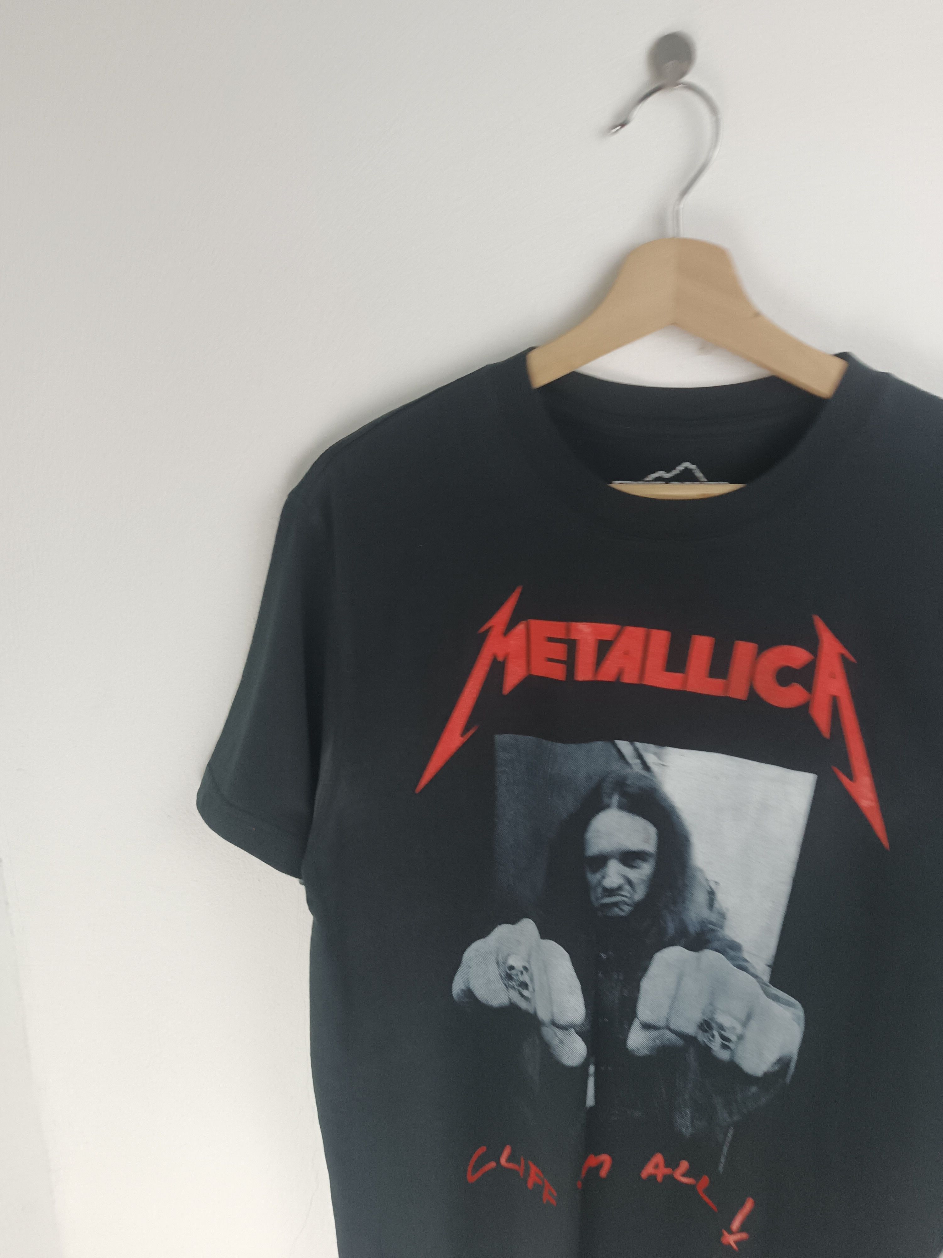 Band Tees VINTAGE METALLICA " CLIFF EM ALL" TEE megadeth anthrax Size US M / EU 48-50 / 2 - 5 Thumbnail
