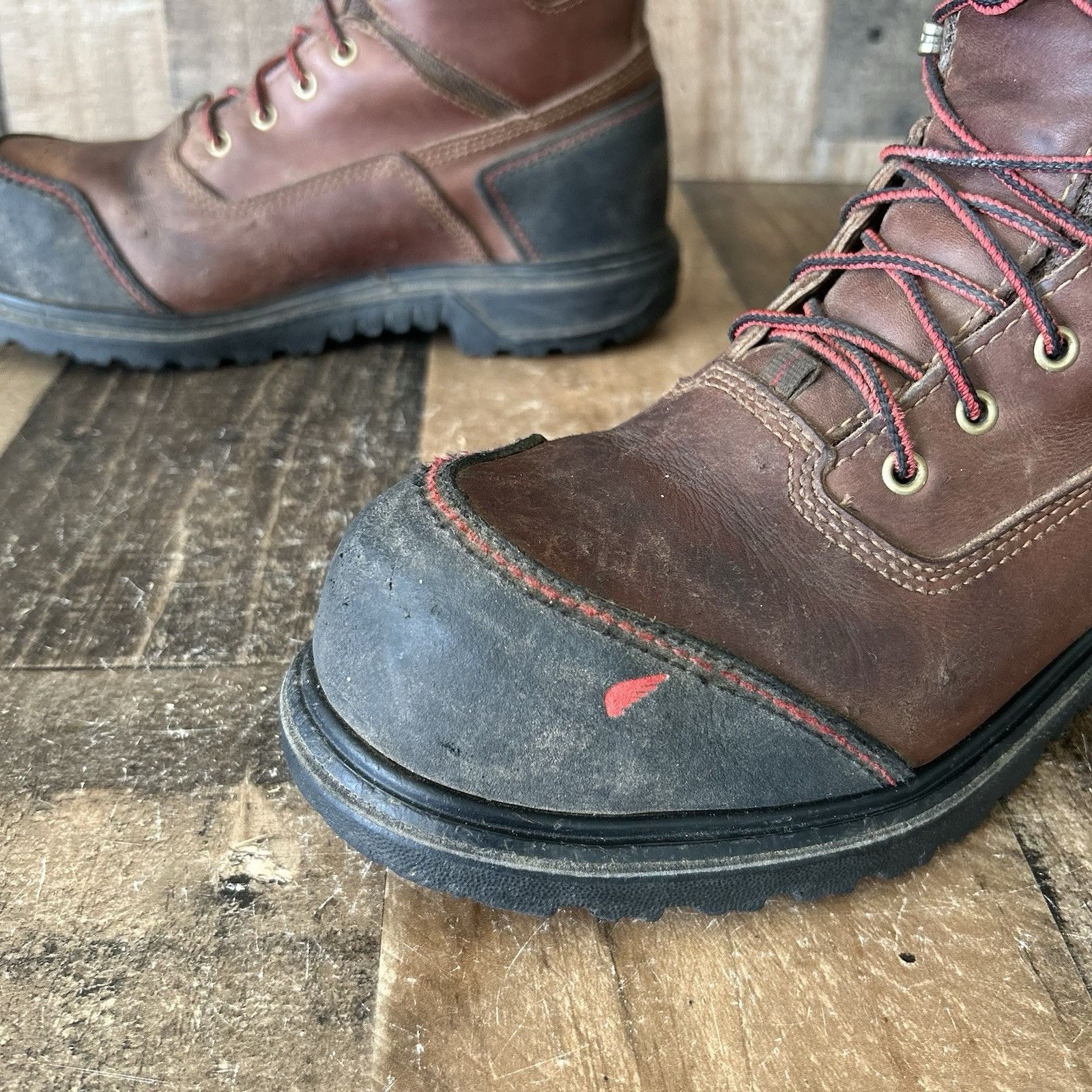 Red Wing Red Wing 3524 Steel Toe Waterproof Work Boots Mens 8 D Size US 8 / EU 41 - 8 Thumbnail